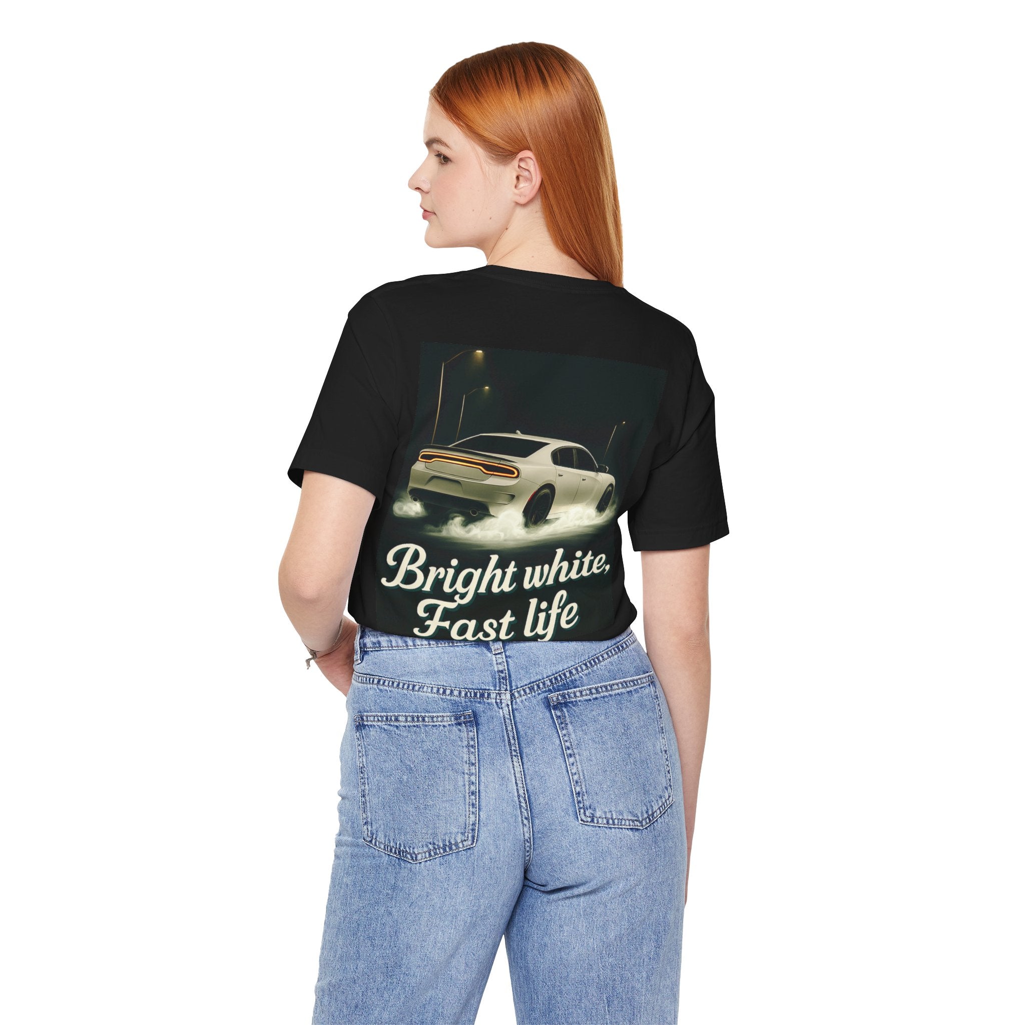 Dream Car Tee – Supercharged Sedan - White