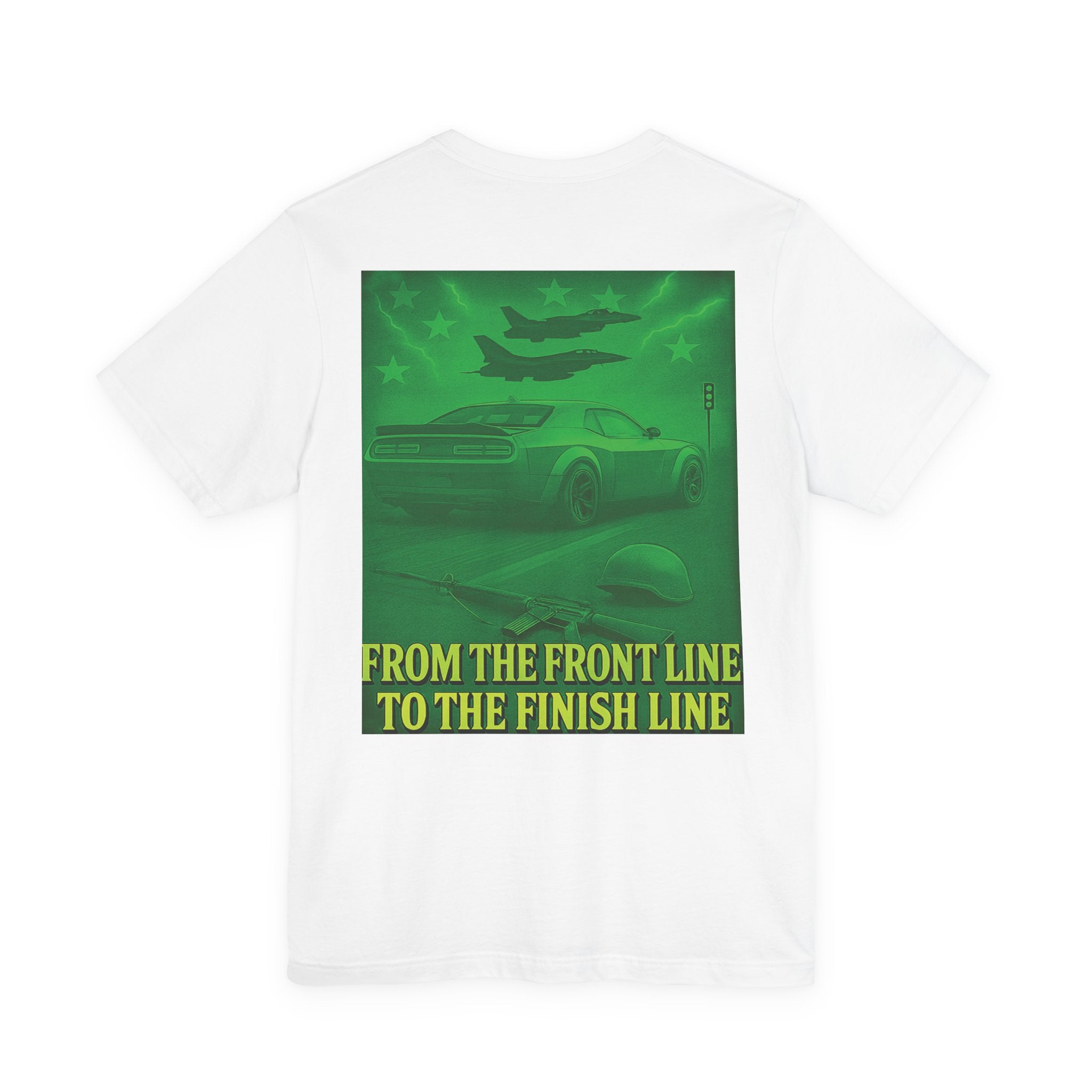 Dream Car Tee - Modern Widebody Coupe - Military Green