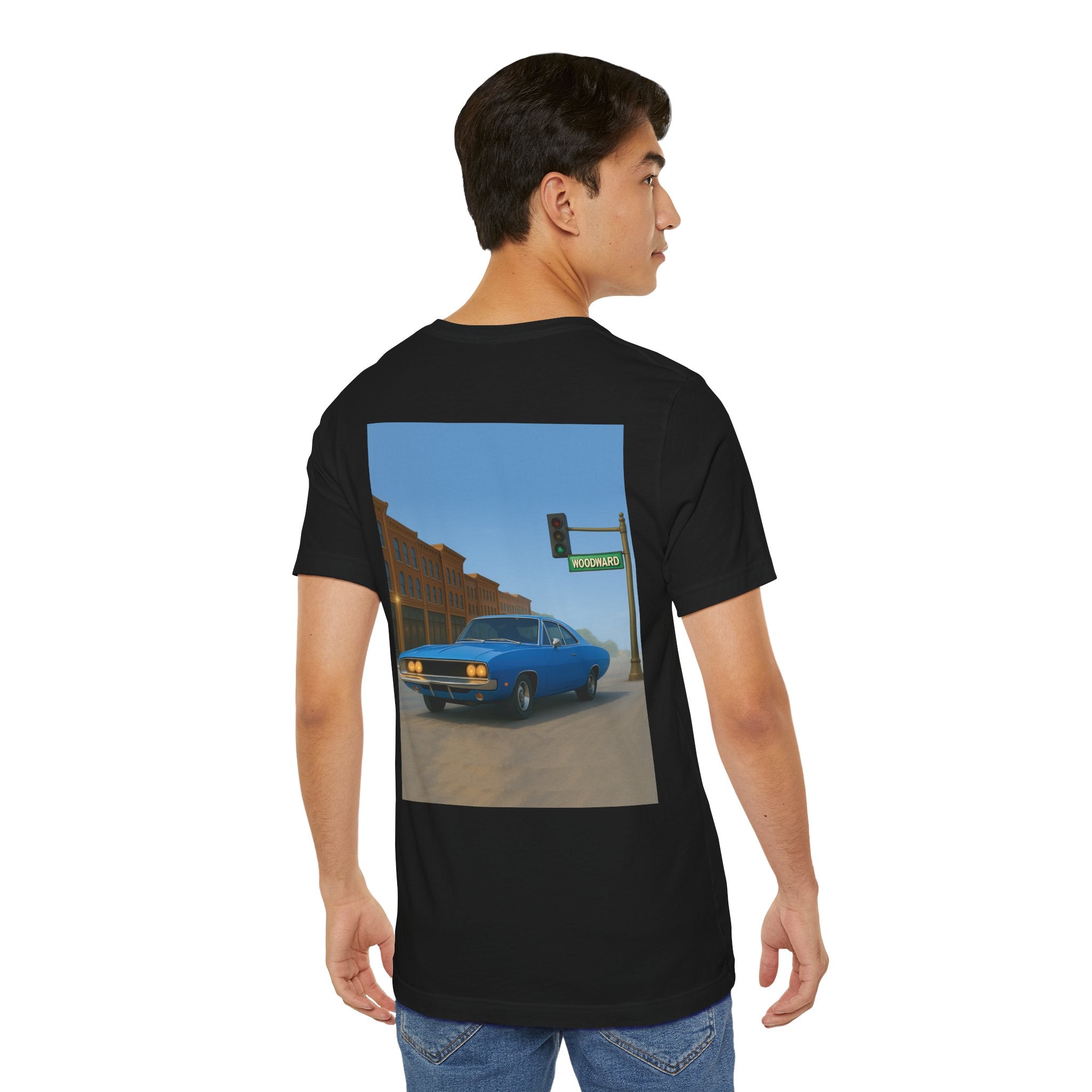 Dream Car Tee – Woodward WIDEOPEN - Light Blue