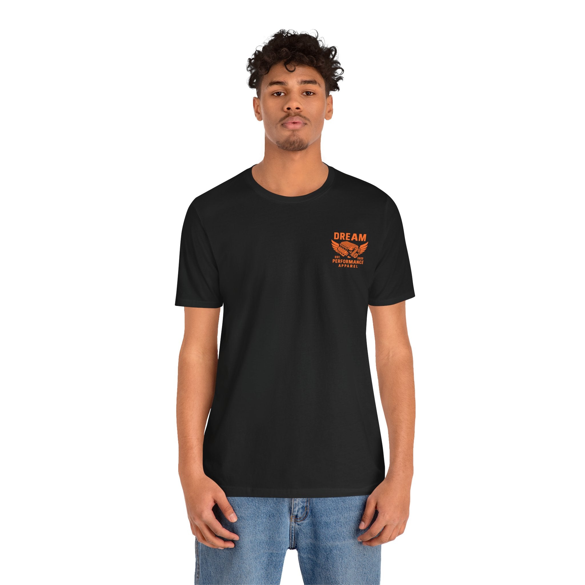 Dream Car Tee - Classic Front Logo - Orange