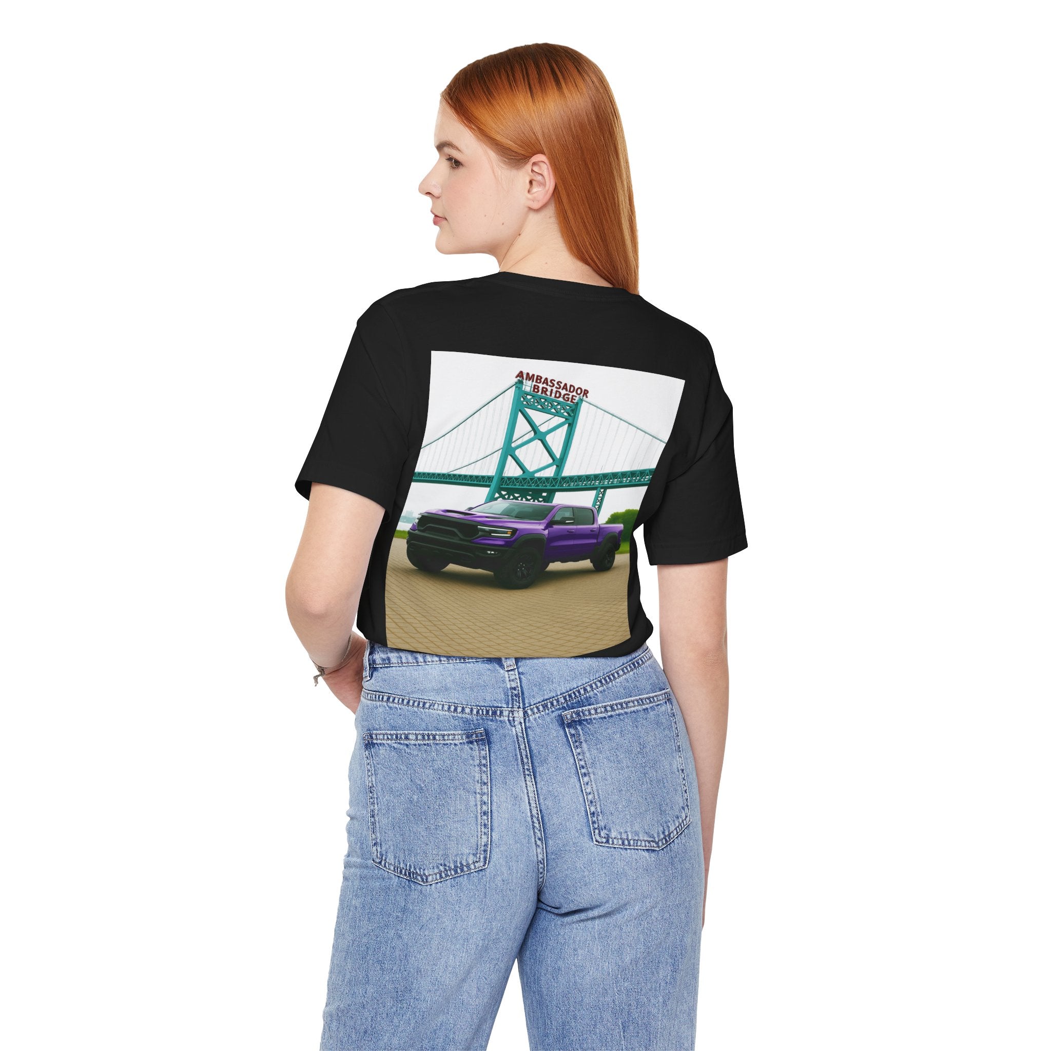 Dream Car Tee - Supercharged Street Pickup - Purple