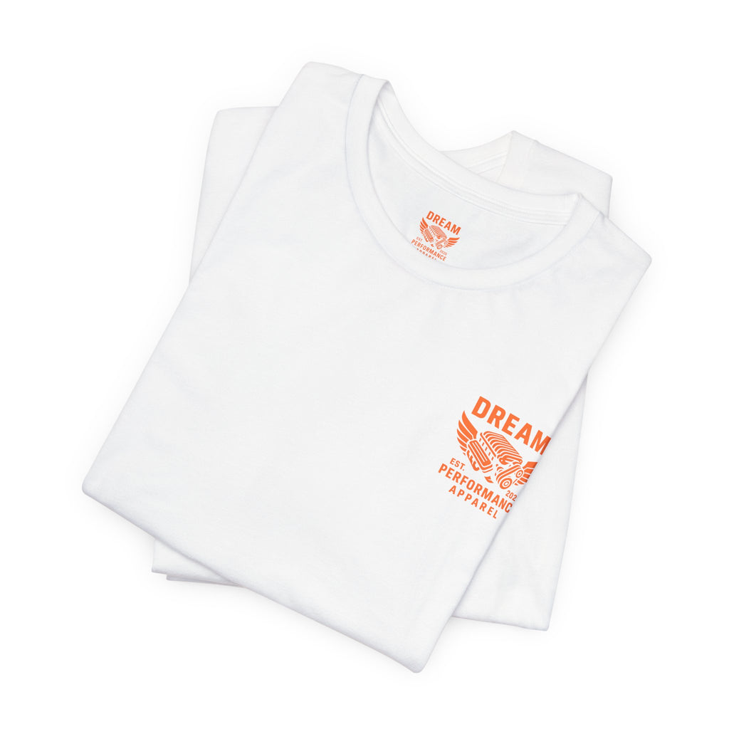 Dream Car Tee - Classic Front Logo - Orange