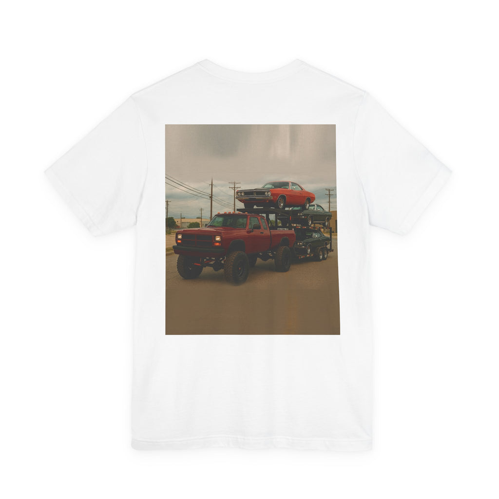 Dream Car Tee - Retro Medium Duty Diesel - Burgundy