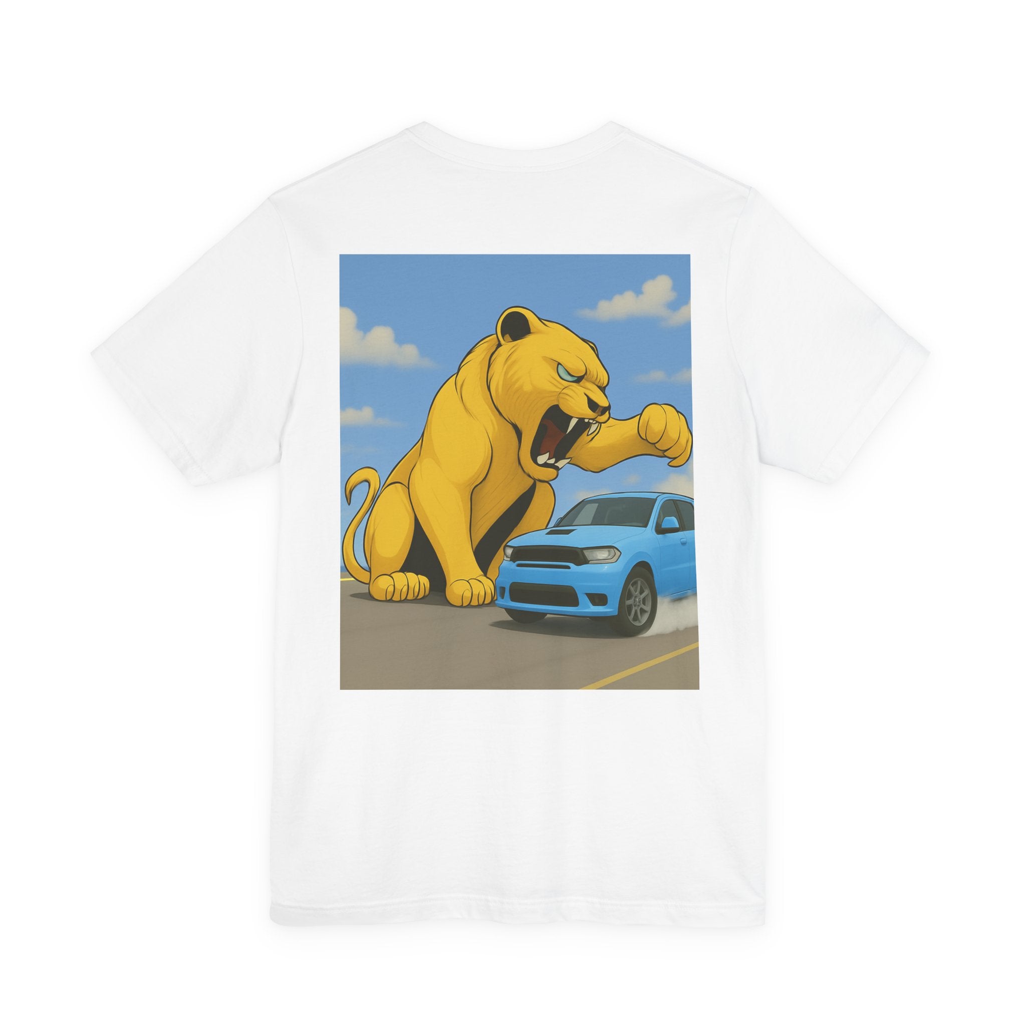 Dream Car Tee – Tiger Chasin Tail Lights - Light Blue