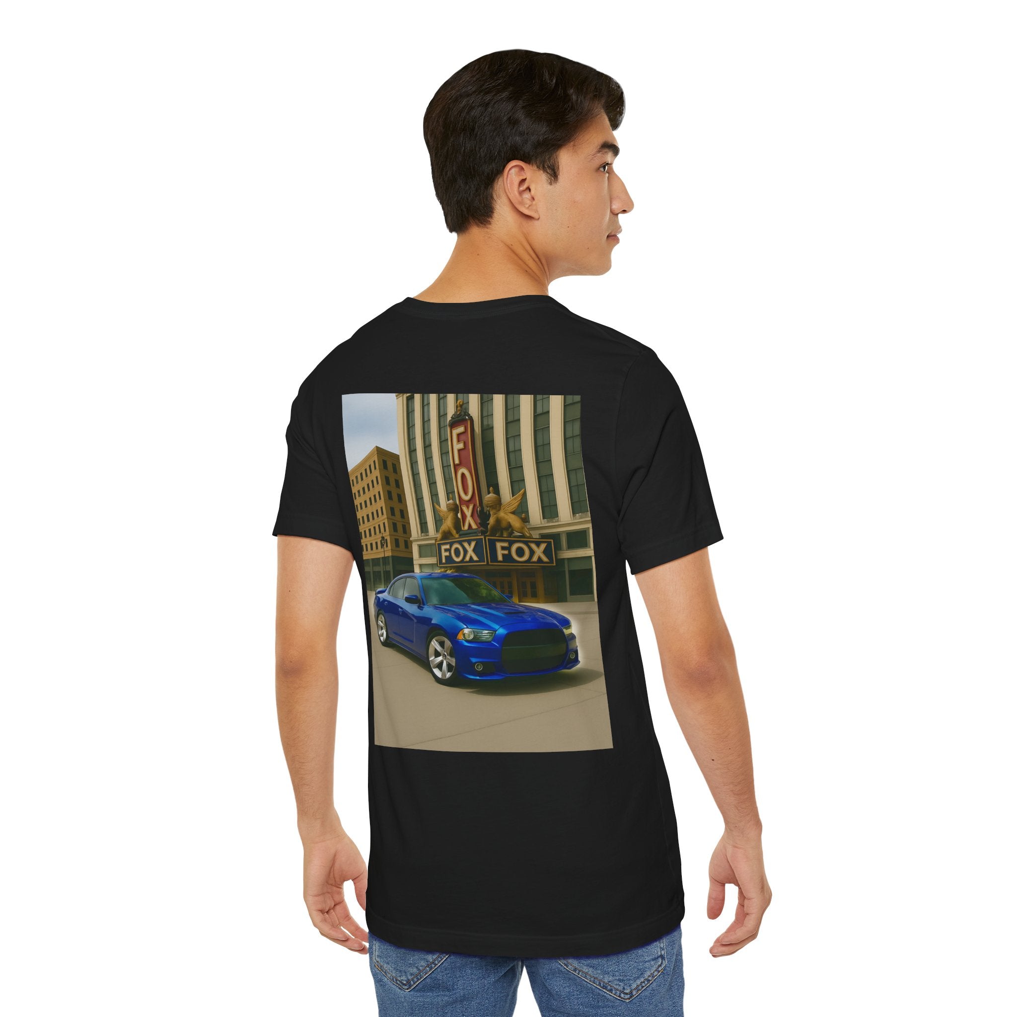 Dream Car Tee - Fox Light & Horsepower Nights - Blue