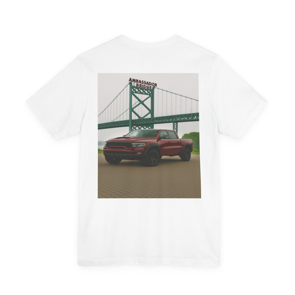 Dream Car Tee - Supercharged Street Pickup - Dark Red