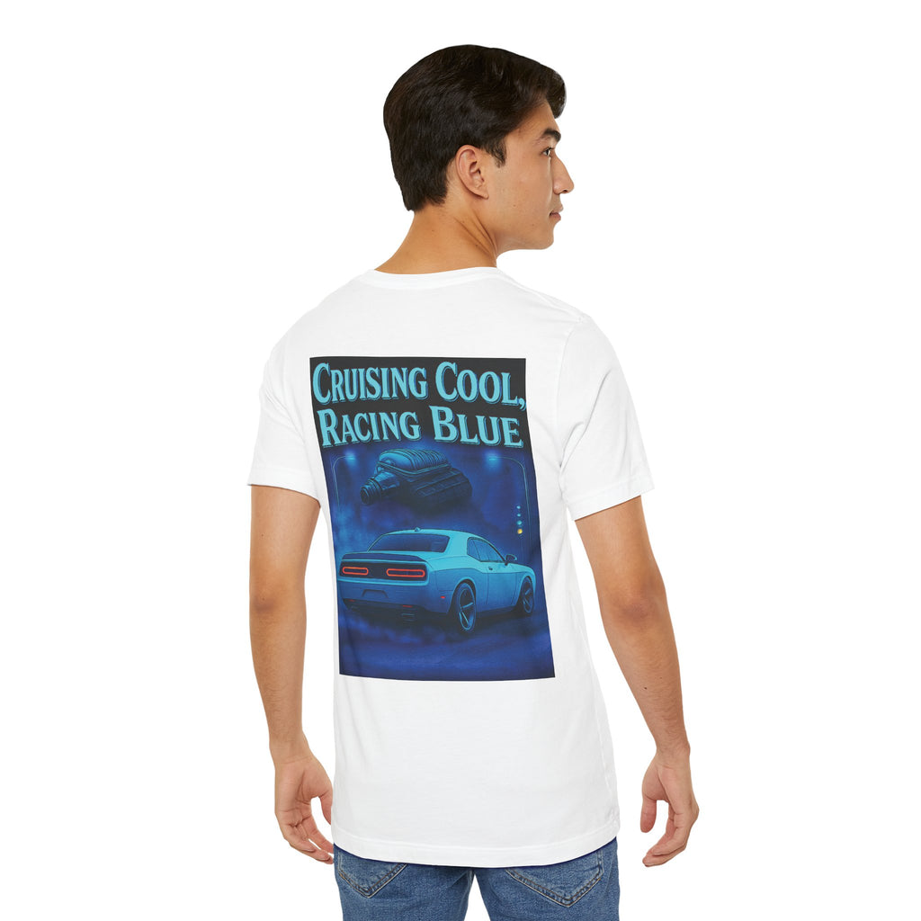 Dream Car Tee - Modern Widebody Coupe - Light Blue
