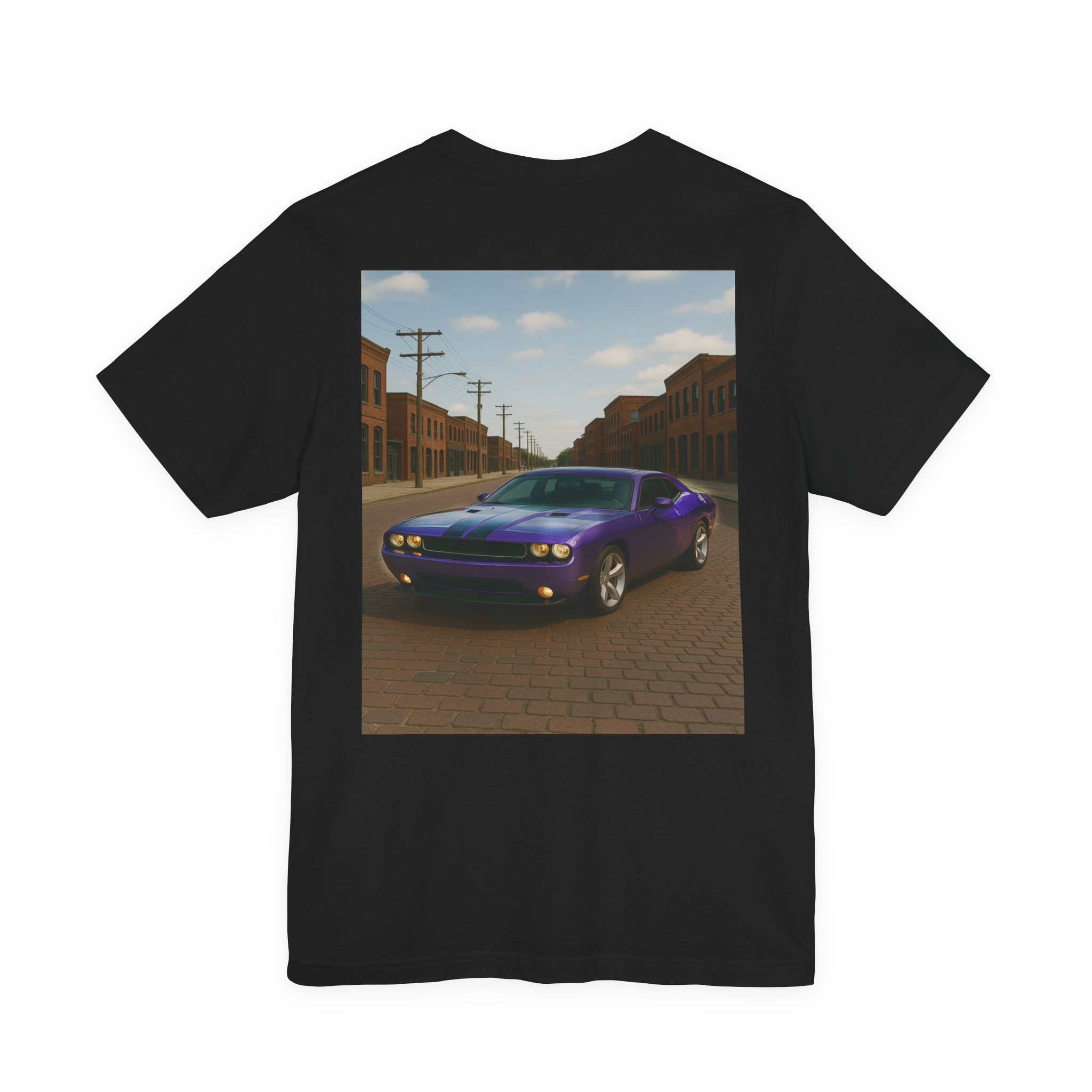 Dream Car Tee - Corktown Muscle Coupe - Purple