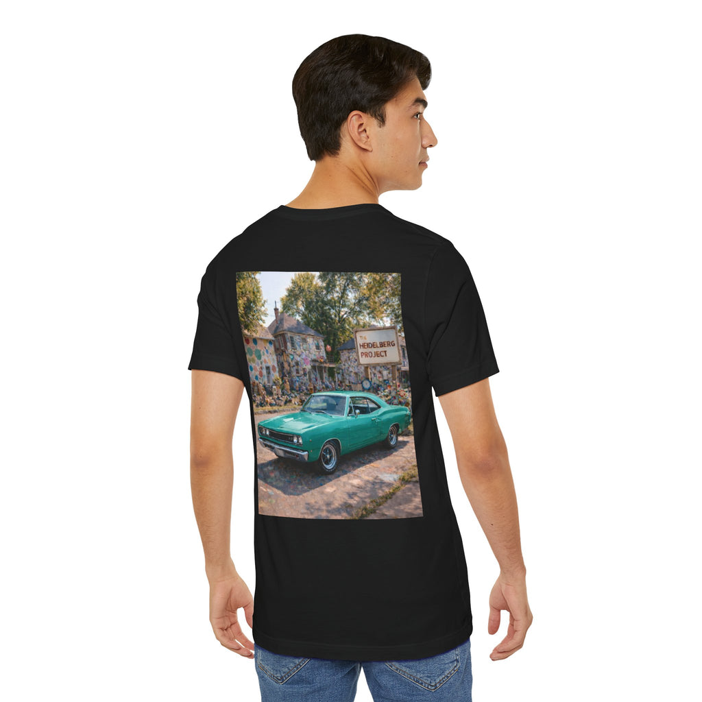 Dream Car Tee - Motor City Mural Machine Teal