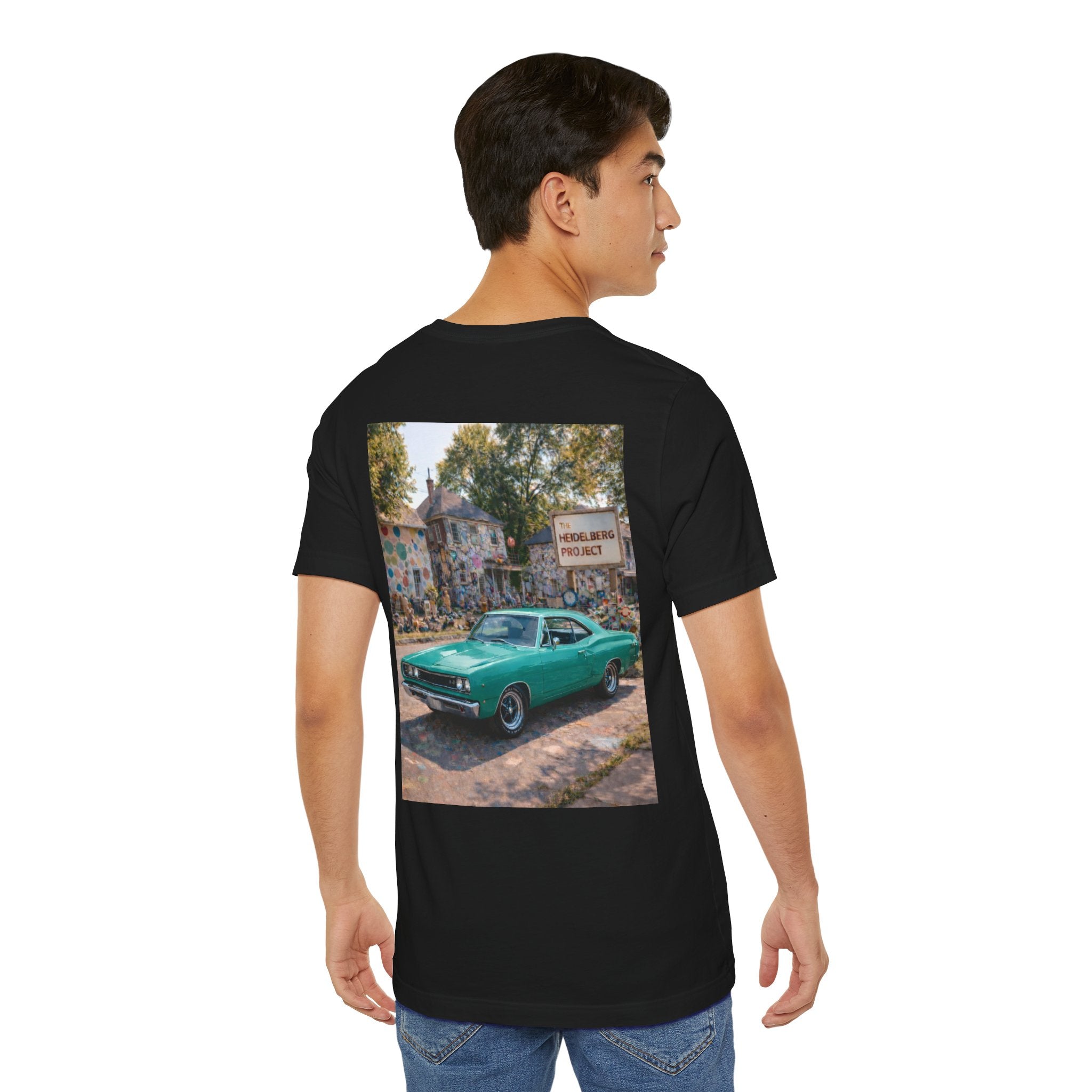 Dream Car Tee - Motor City Mural Machine Teal
