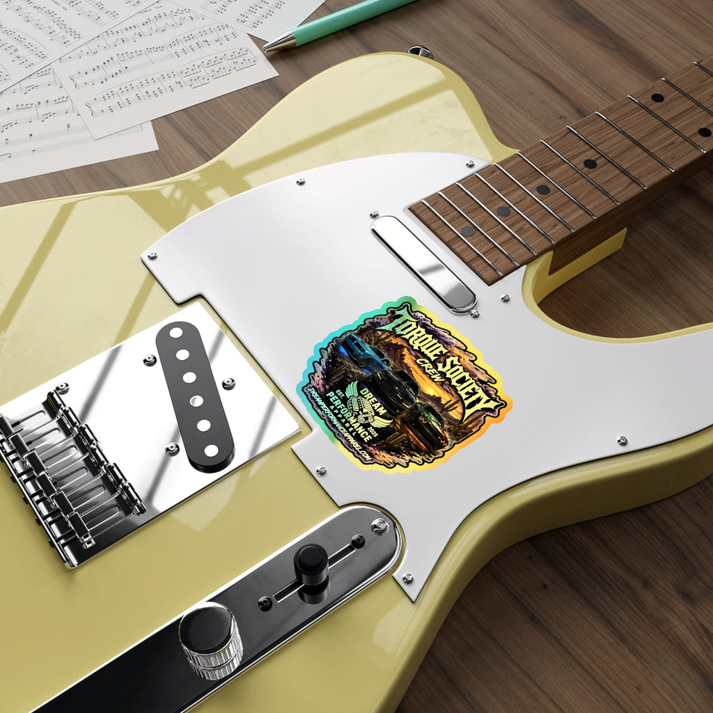 Torque Society Holo Sticker