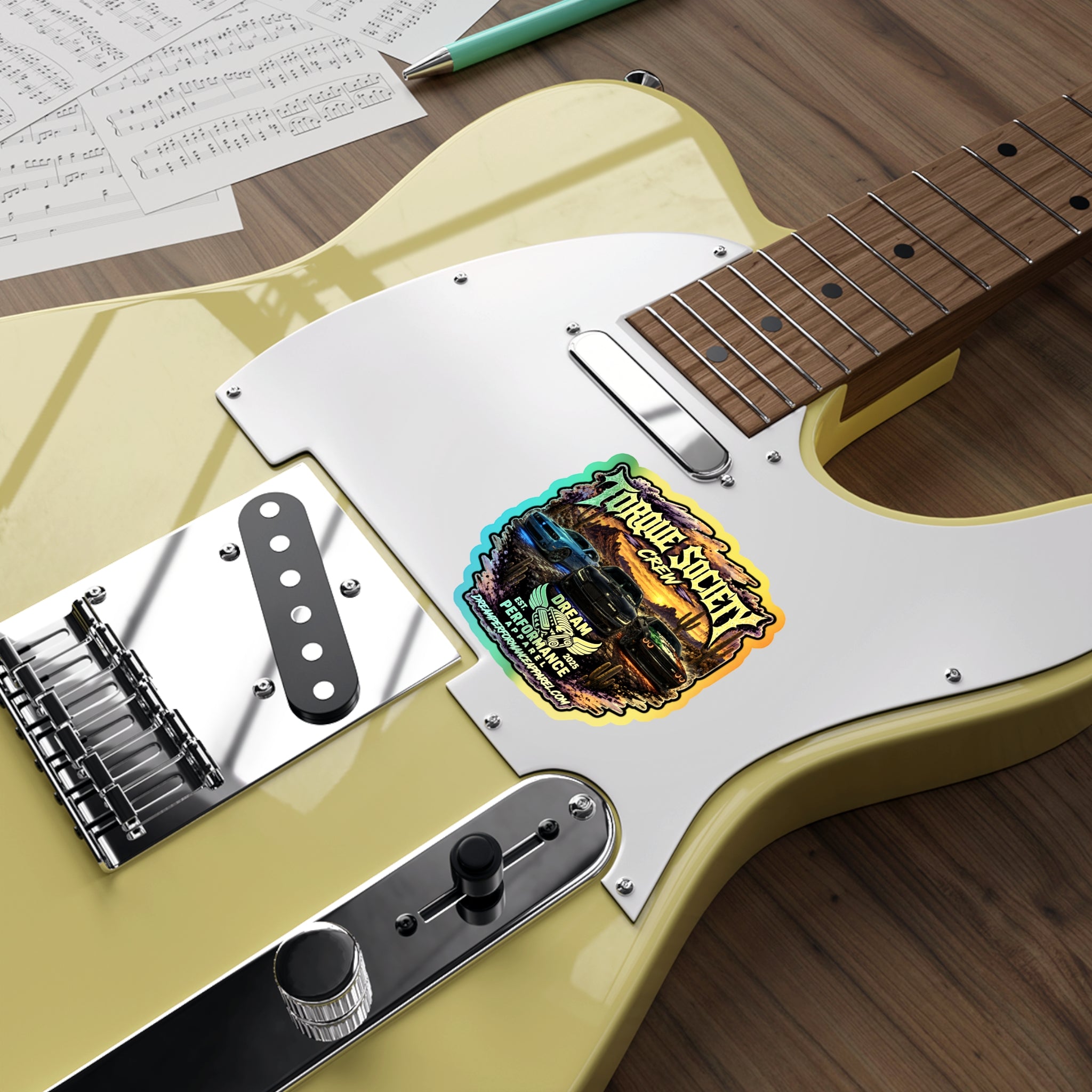 Torque Society Holo Sticker
