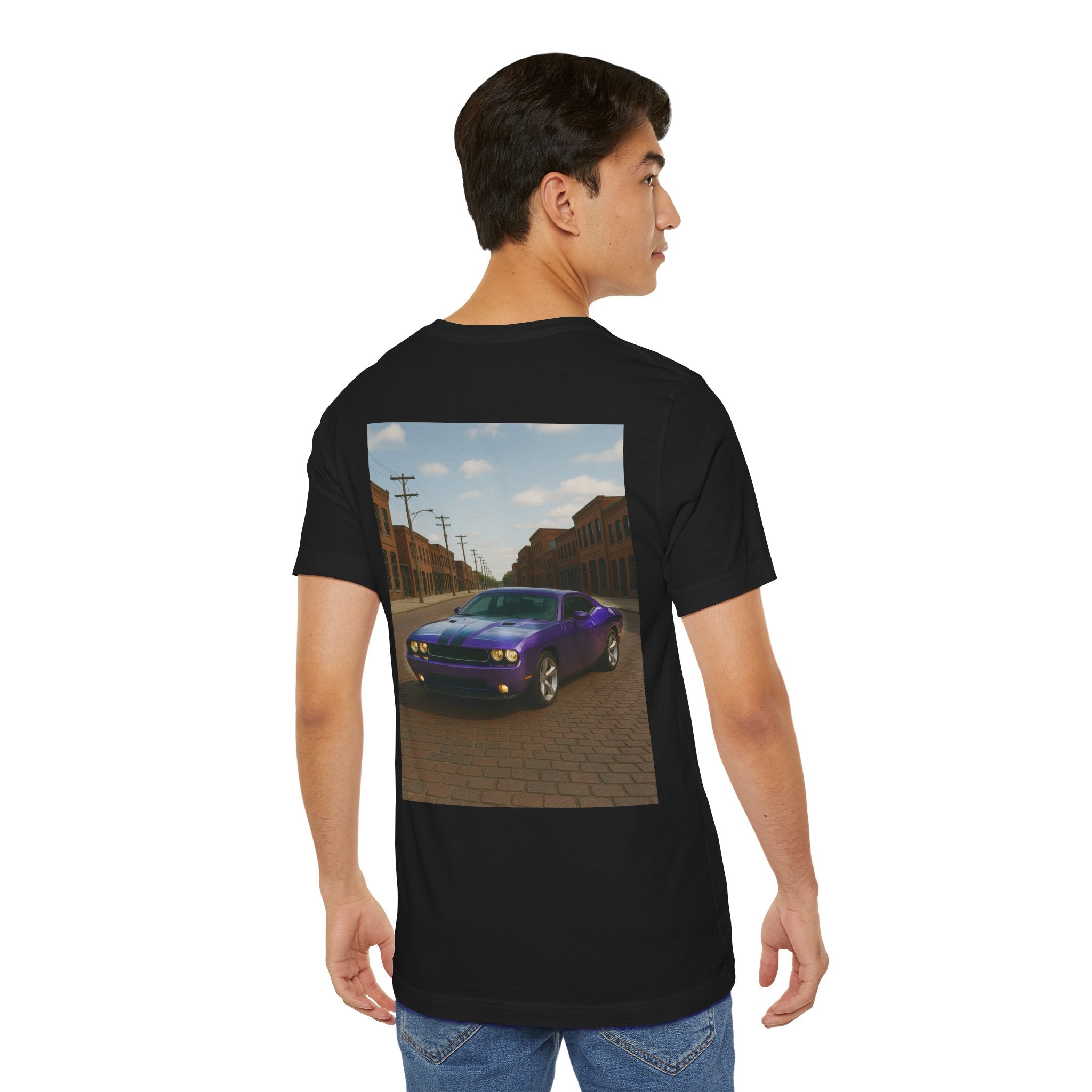 Dream Car Tee - Corktown Muscle Coupe - Purple