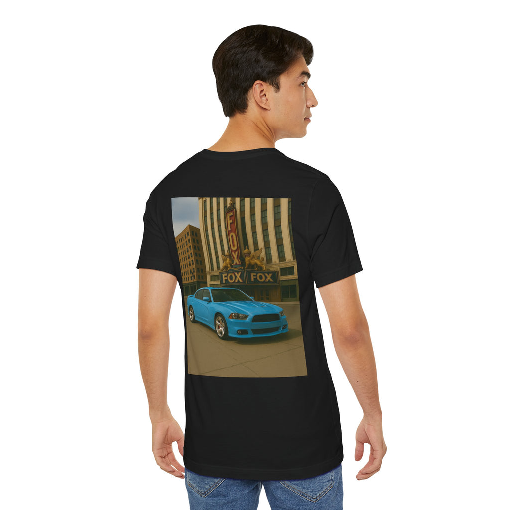 Dream Car Tee - Fox Light & Horsepower Nights - Light Blue
