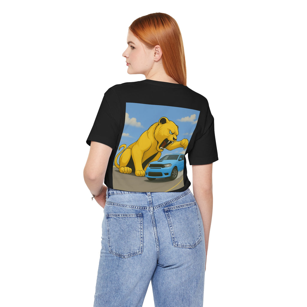 Dream Car Tee – Tiger Chasin Tail Lights - Light Blue