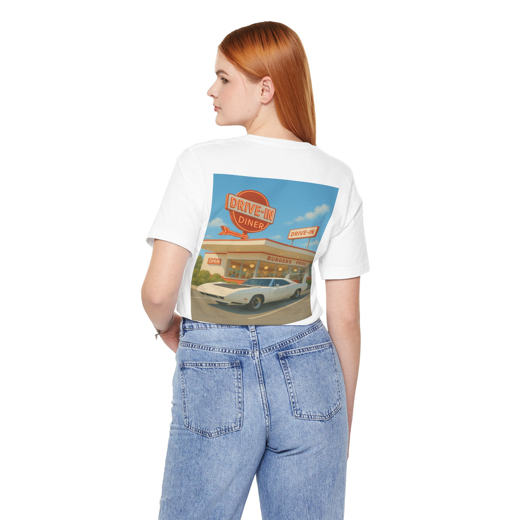 Dream Car Tee – Retro Aero Cruiser - White