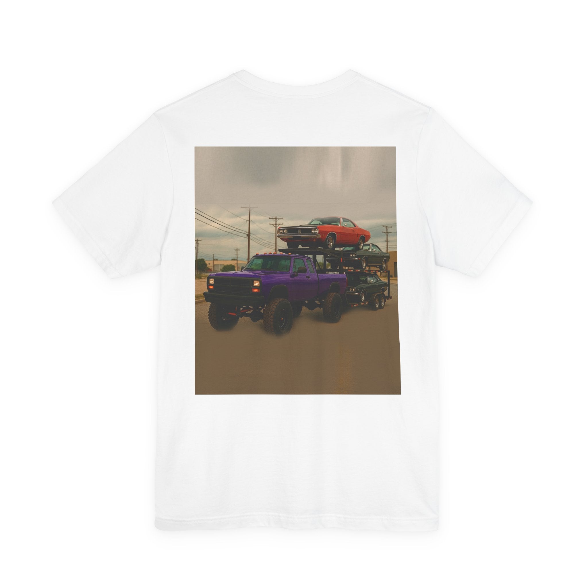 Dream Car Tee - Retro Medium Duty Diesel - Purple