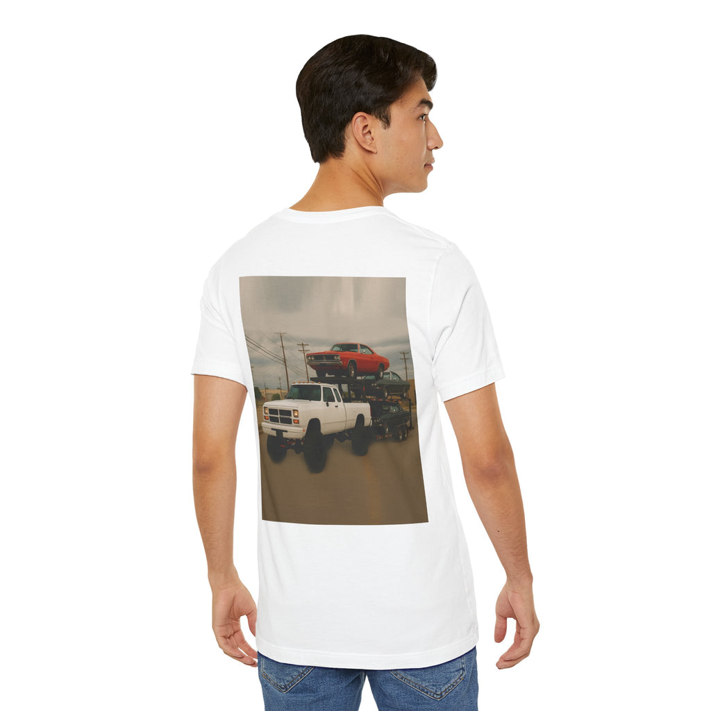 Dream Car Tee - Retro Medium Duty Diesel - White