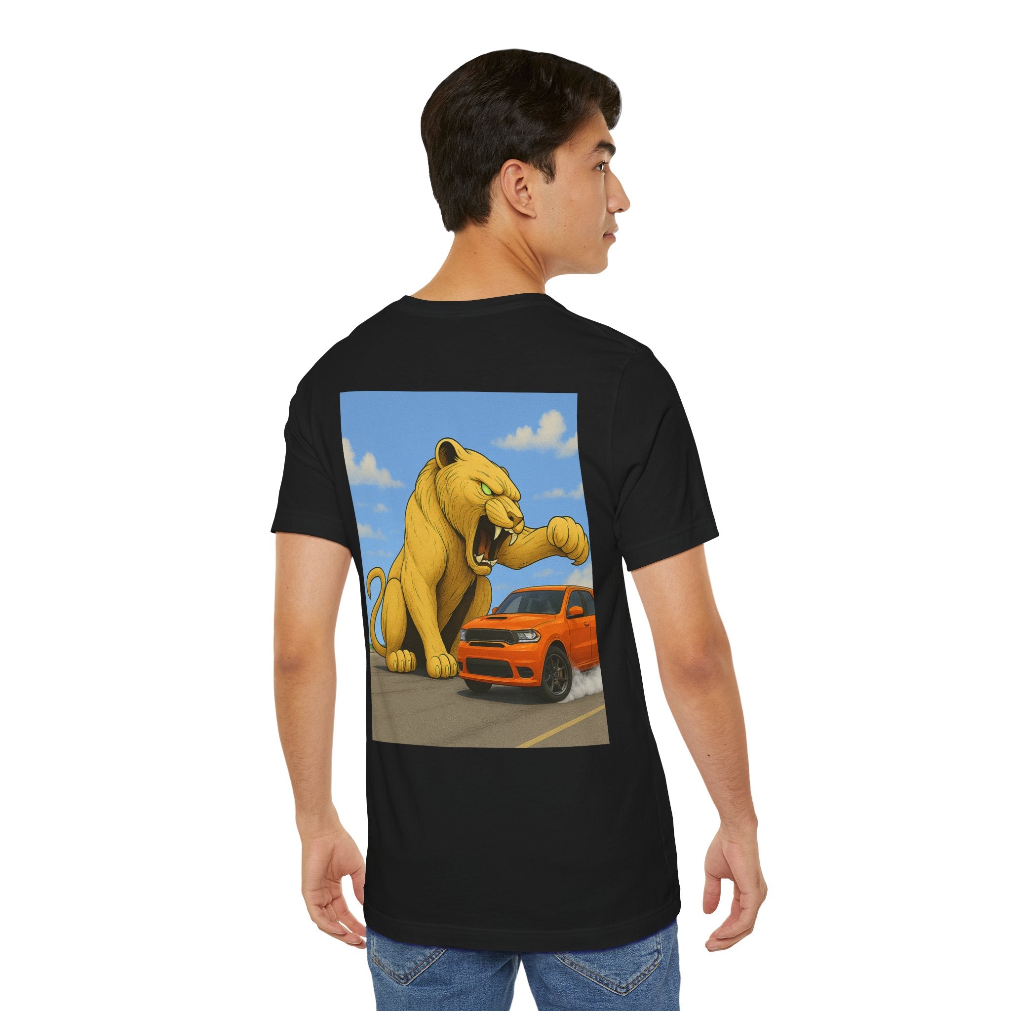 Dream Car Tee – Tiger Chasin Tail Lights - Orange