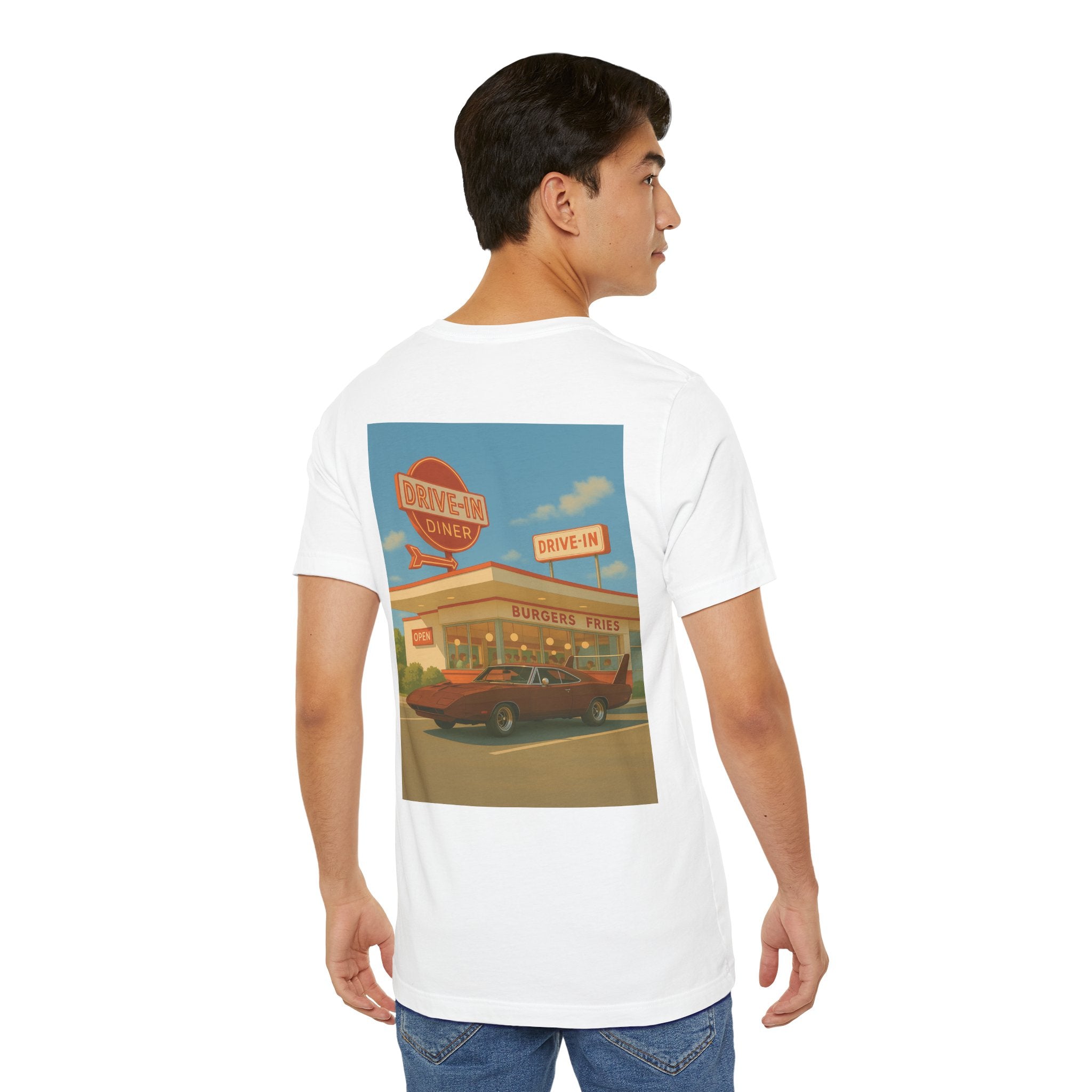 Dream Car Tee – Retro Aero Cruiser - Brown