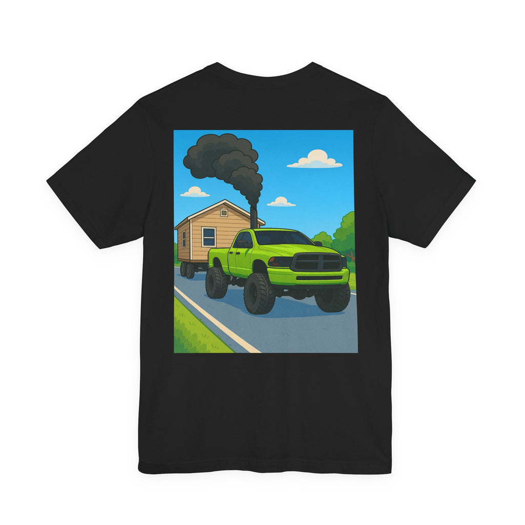 Dream Car Tee - Modern Medium Duty Diesel - Lime Green