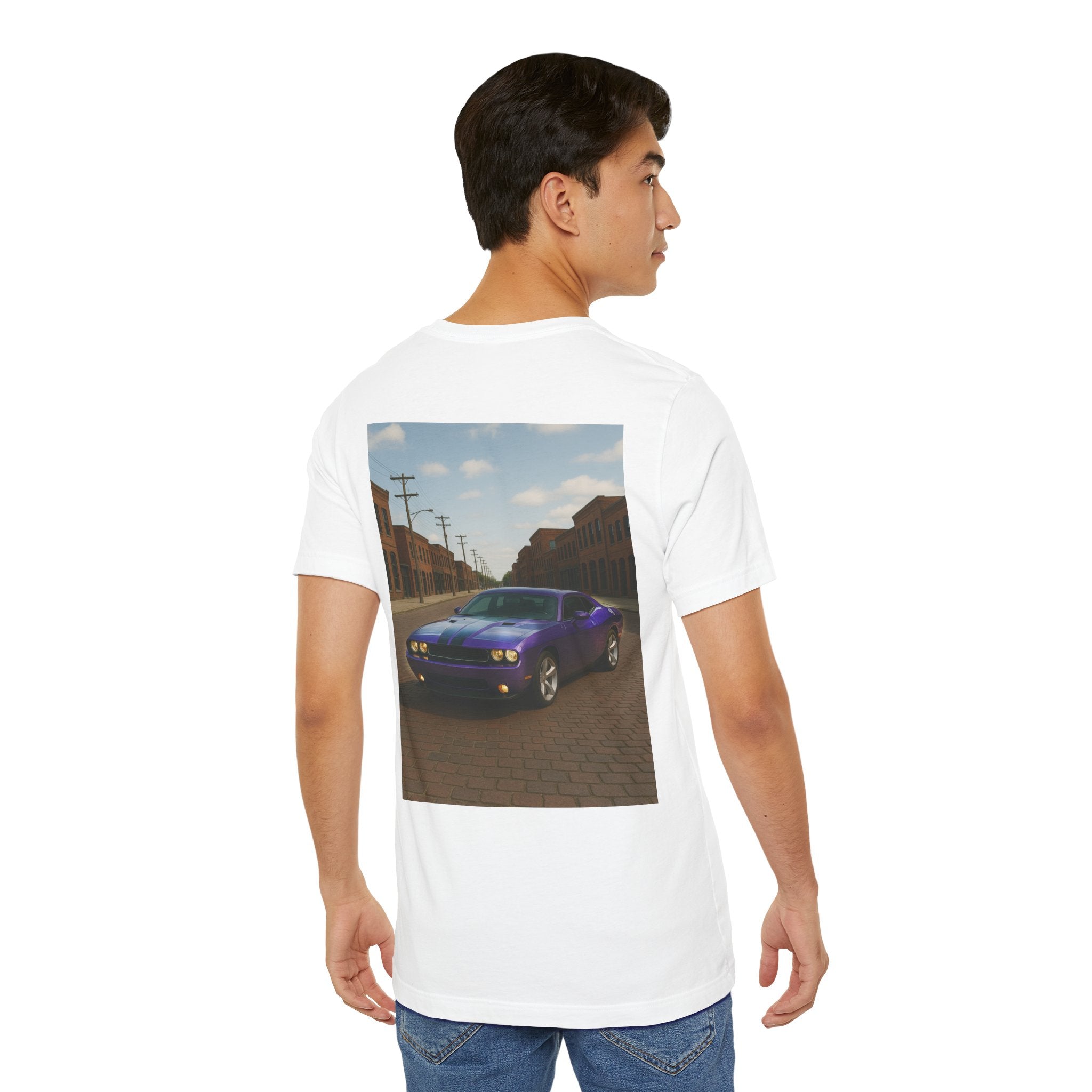 Dream Car Tee - Corktown Muscle Coupe - Purple