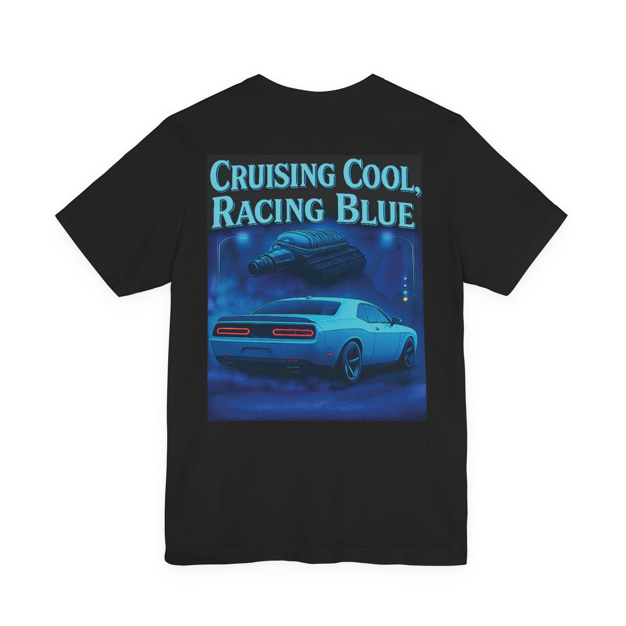 Dream Car Tee - Modern Widebody Coupe - Light Blue