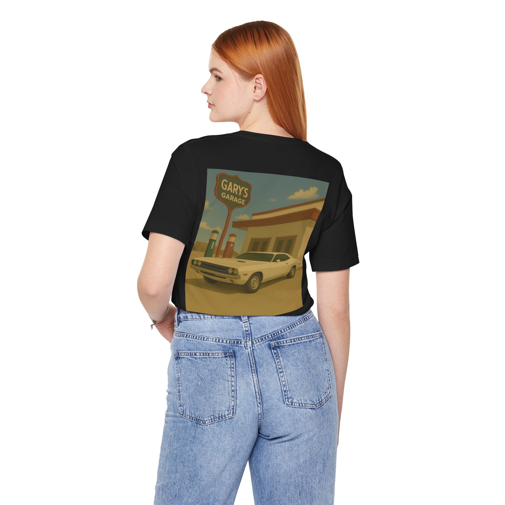 Dream Car Tee – Uncle’s Muscle Coupe - White