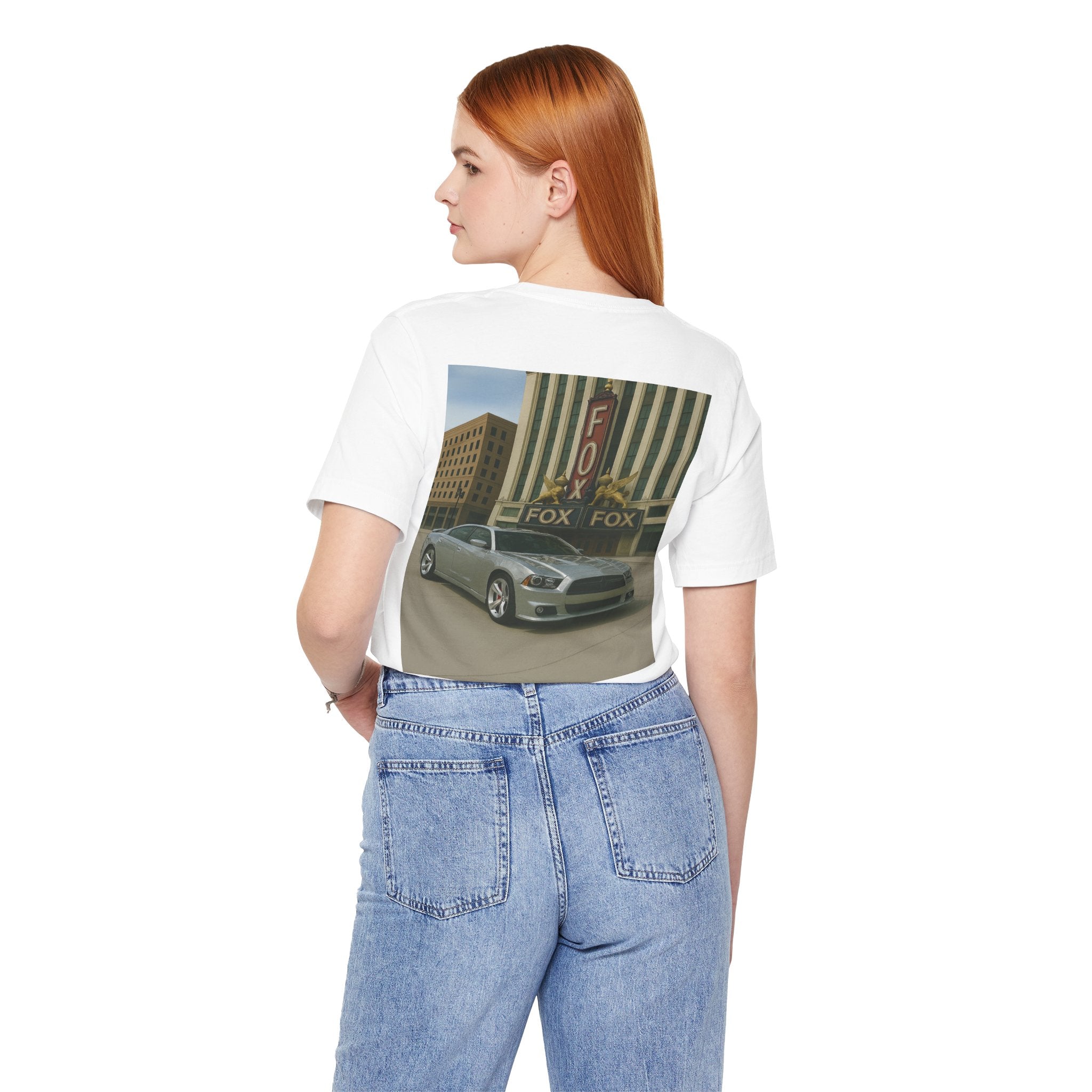 Dream Car Tee - Fox Light & Horsepower Nights - Gray