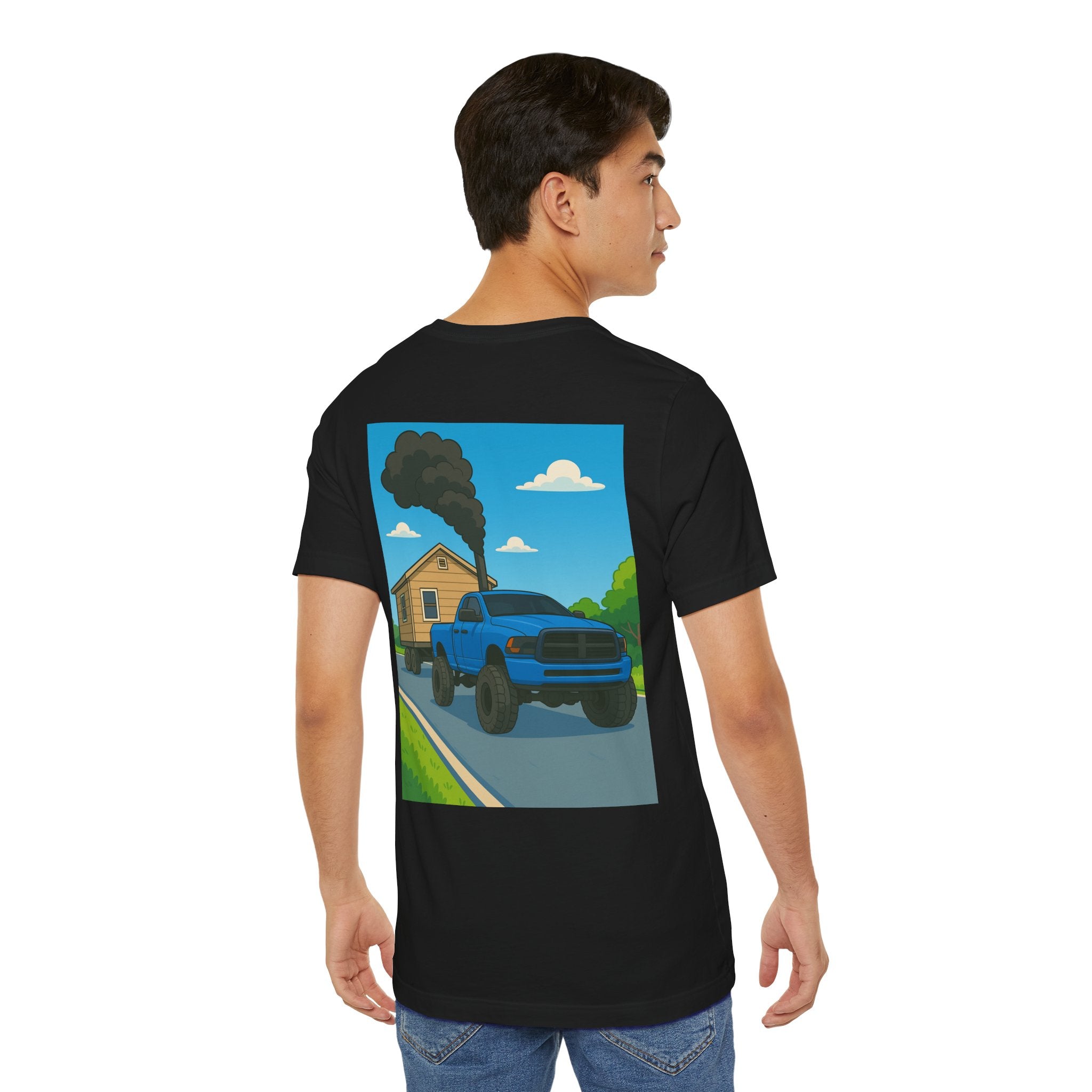 Dream Car Tee - Modern Medium Duty Diesel - Light Blue