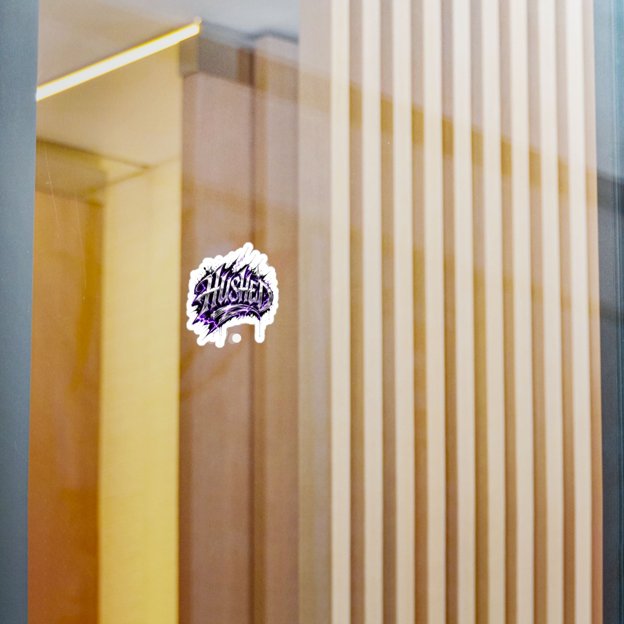 Hushed Sticker (Purple)