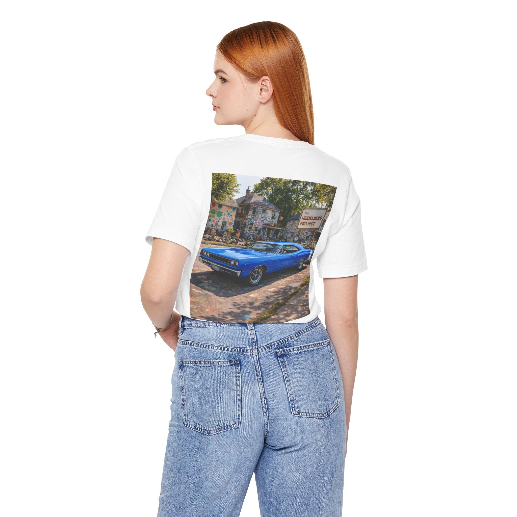 Dream Car Tee - Motor City Mural Machine Blue