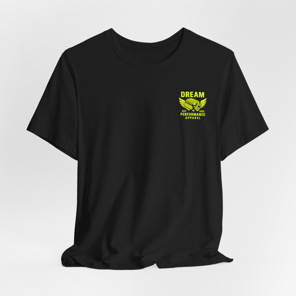 Dream Car Tee - Classic Front Logo - Yellow