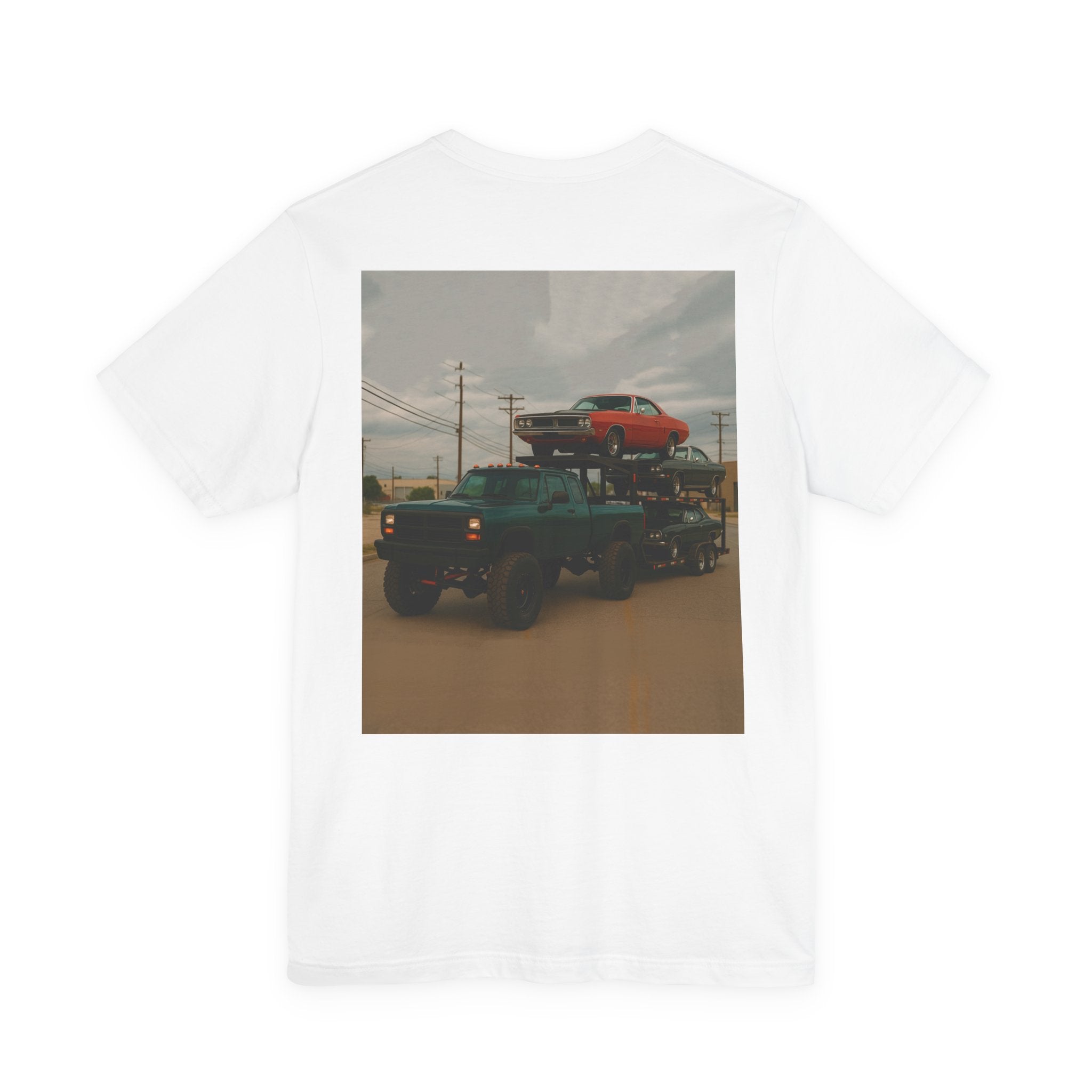 Dream Car Tee - Retro Medium Duty Diesel - Teal
