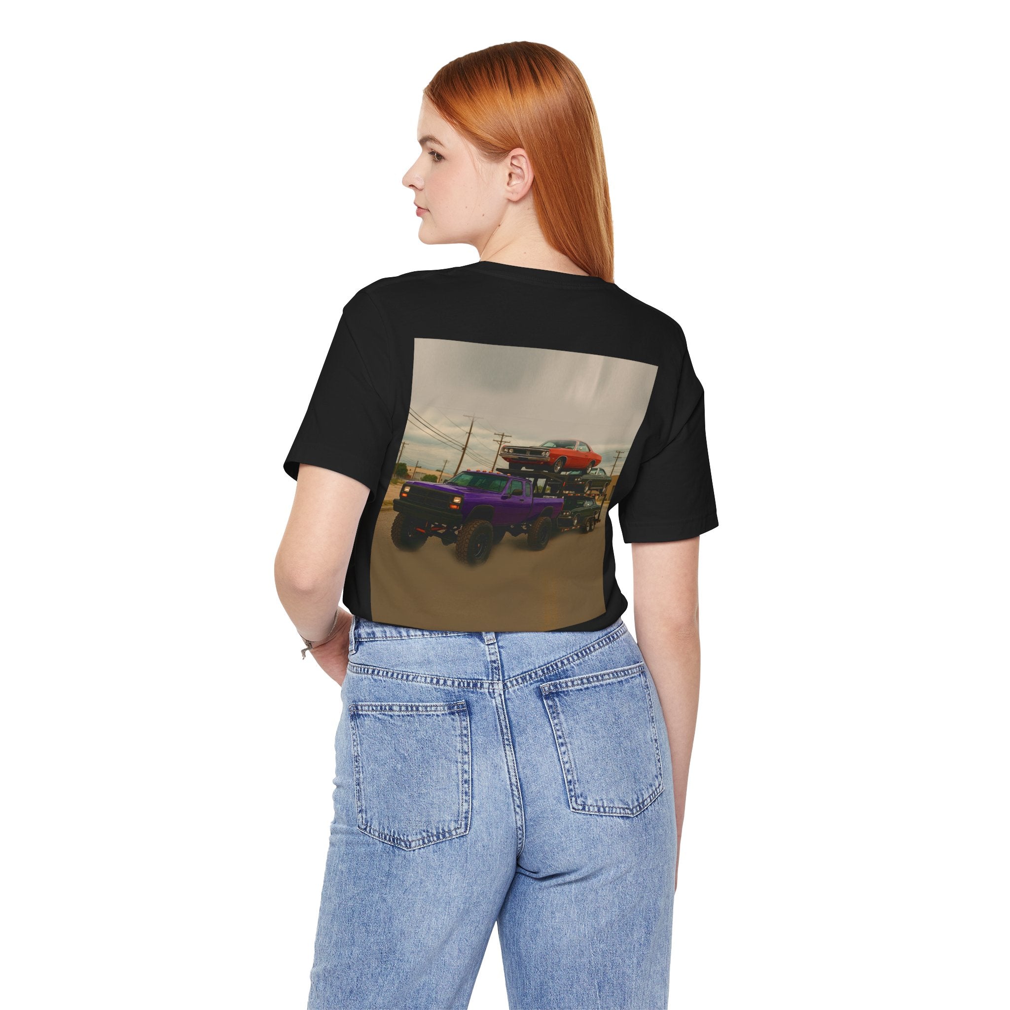 Dream Car Tee - Retro Medium Duty Diesel - Purple