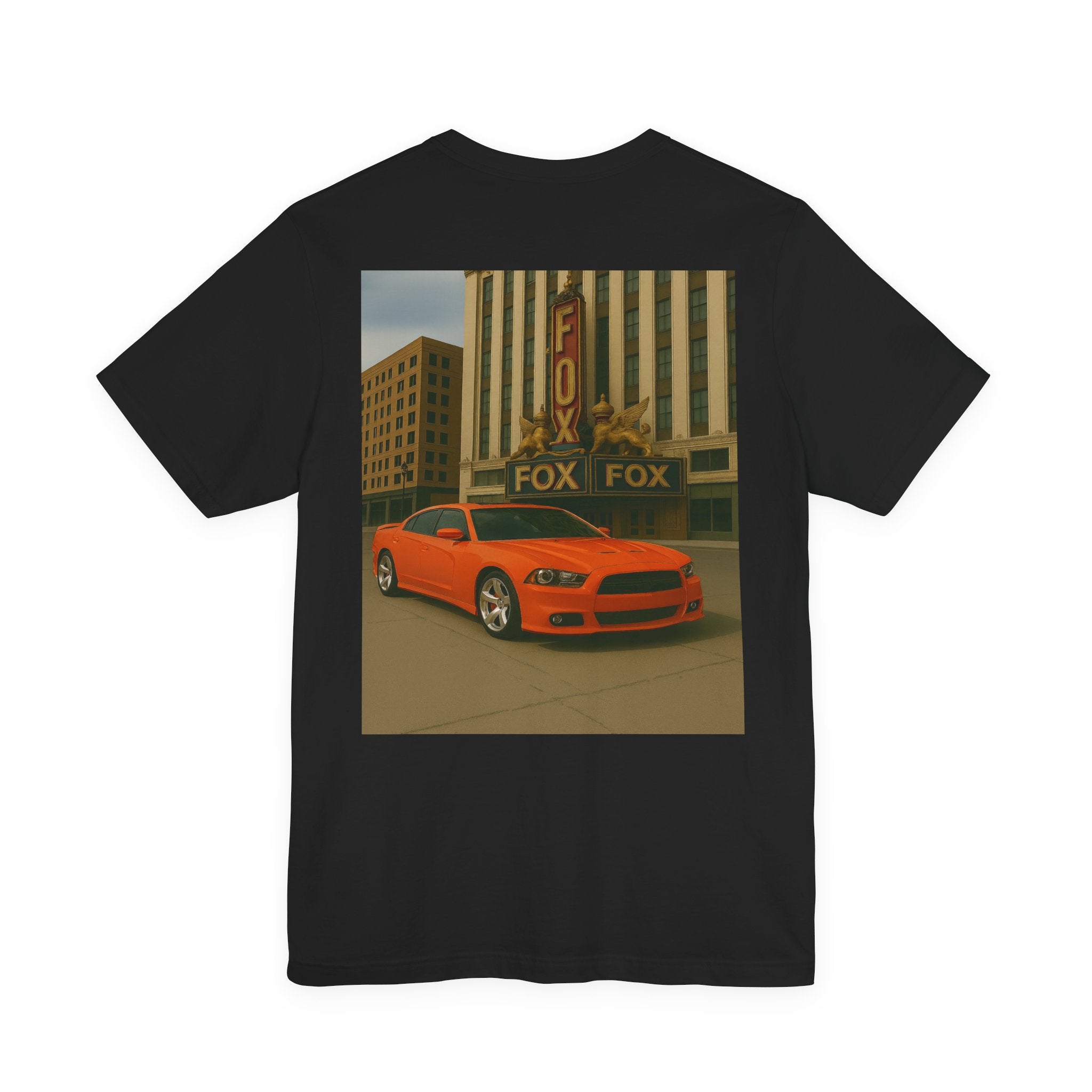 Dream Car Tee - Fox Light & Horsepower Nights - Orange
