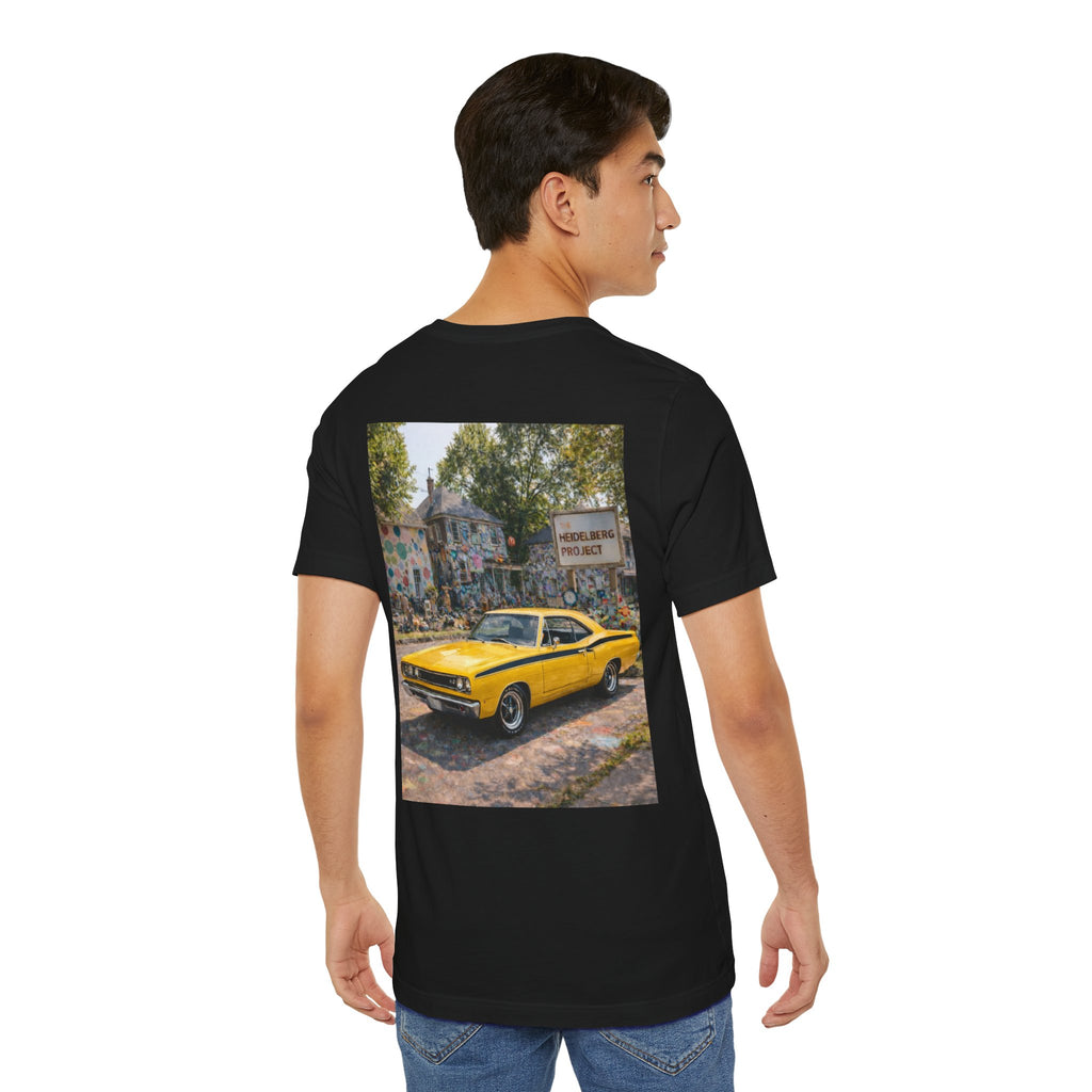Dream Car Tee - Motor City Mural Machine Yellow