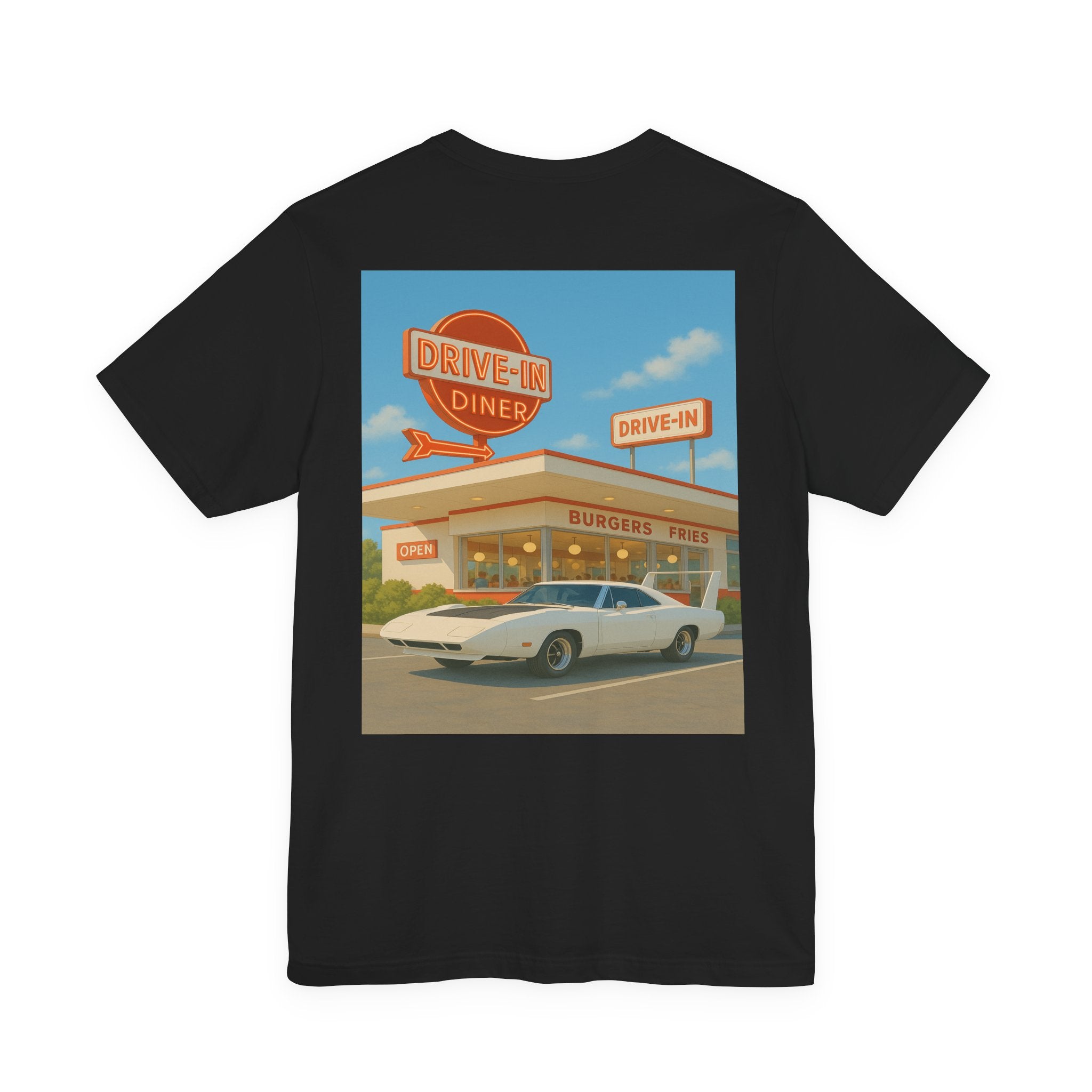 Dream Car Tee – Retro Aero Cruiser - White
