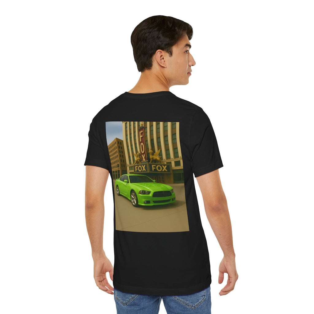 Dream Car Tee - Fox Light & Horsepower Nights - Light Green