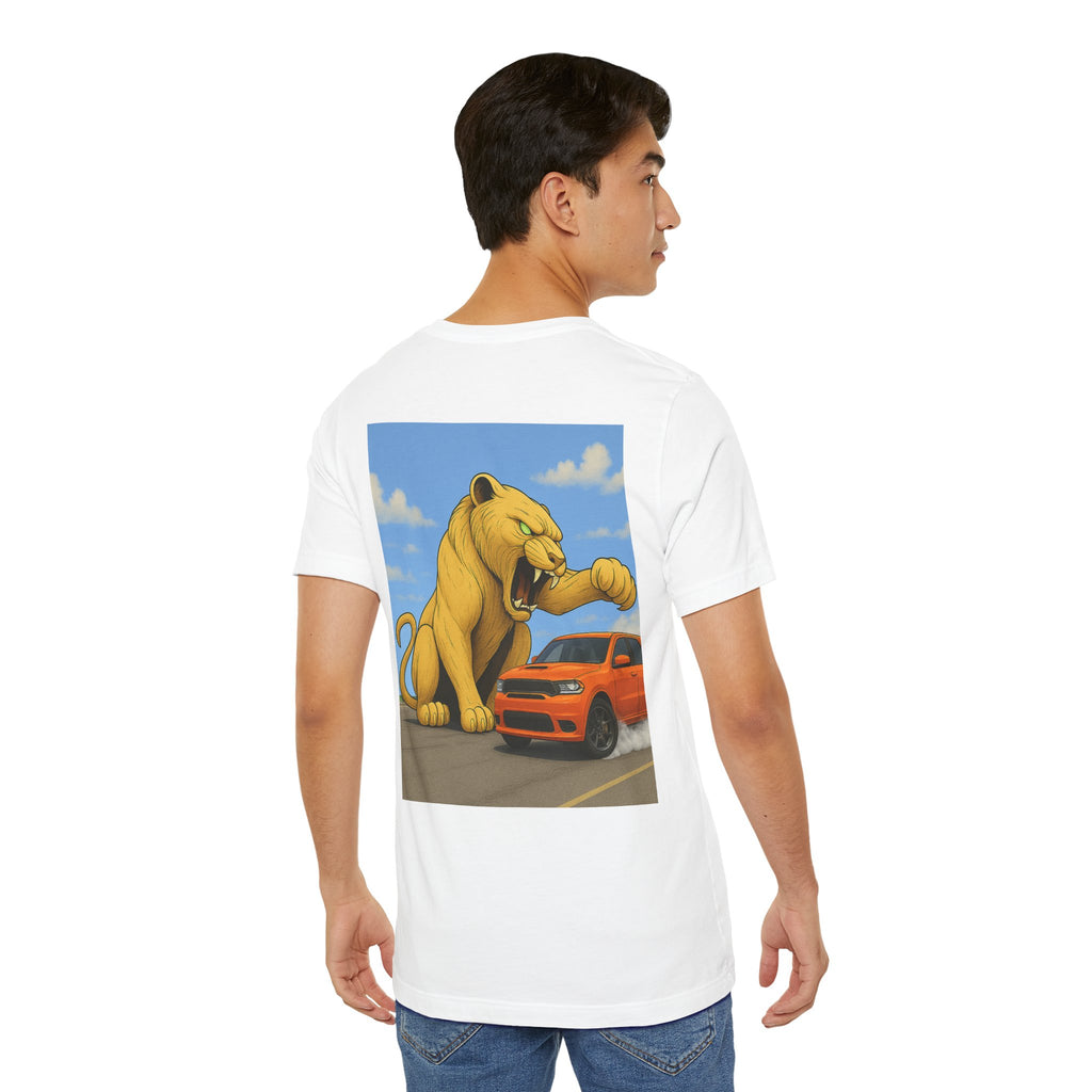 Dream Car Tee – Tiger Chasin Tail Lights - Orange