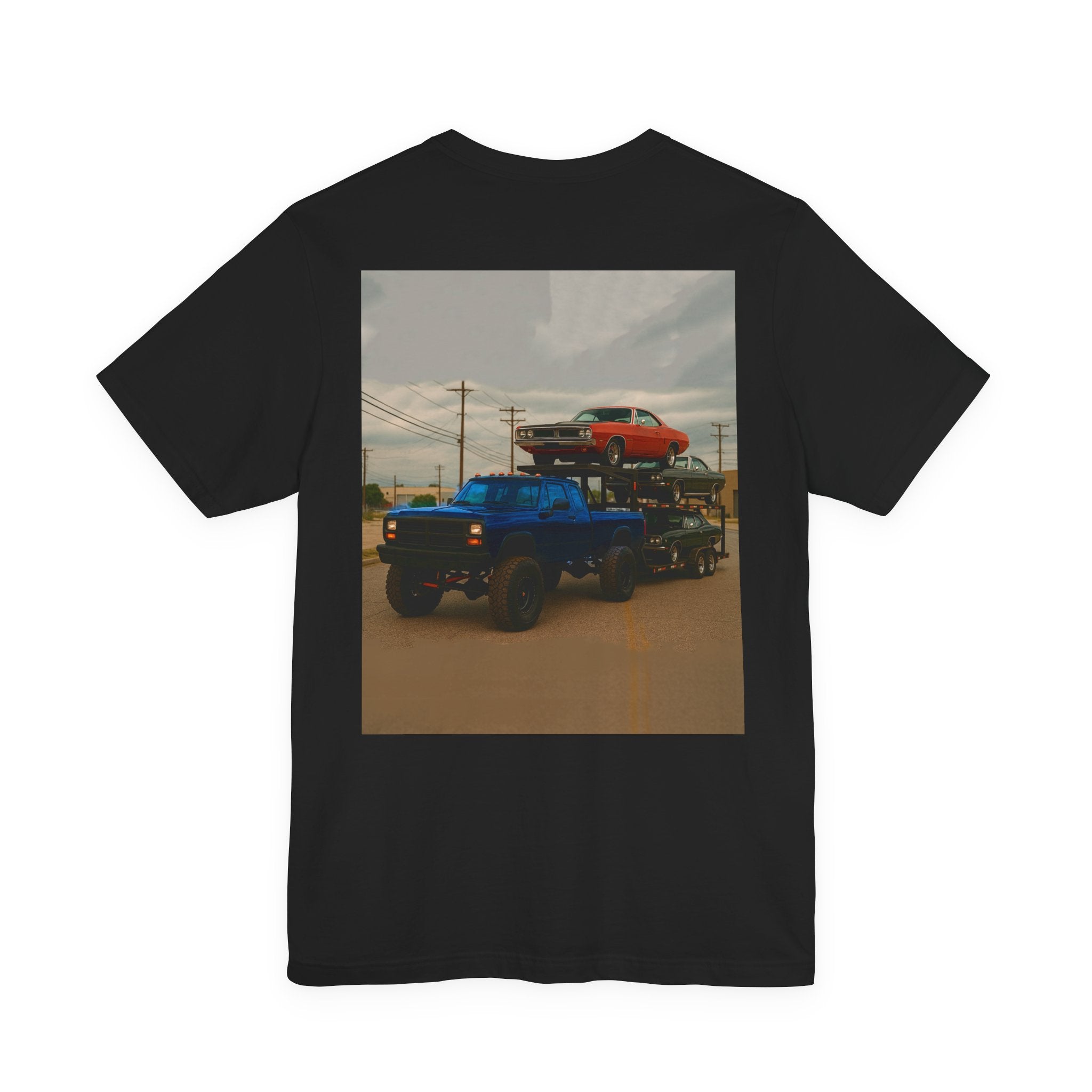 Dream Car Tee - Retro Medium Duty Diesel - Dark Blue