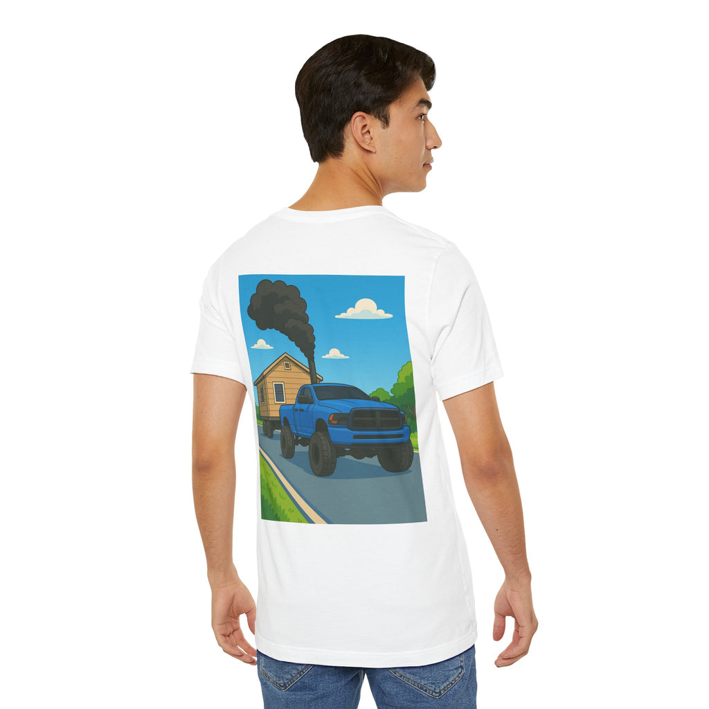Dream Car Tee - Modern Medium Duty Diesel - Light Blue