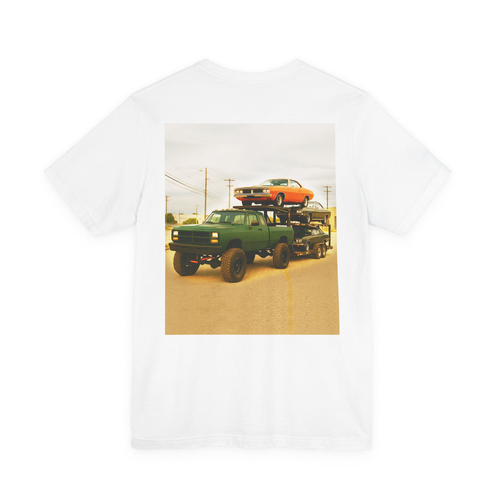 Dream Car Tee - Retro Medium Duty Diesel - Military Green
