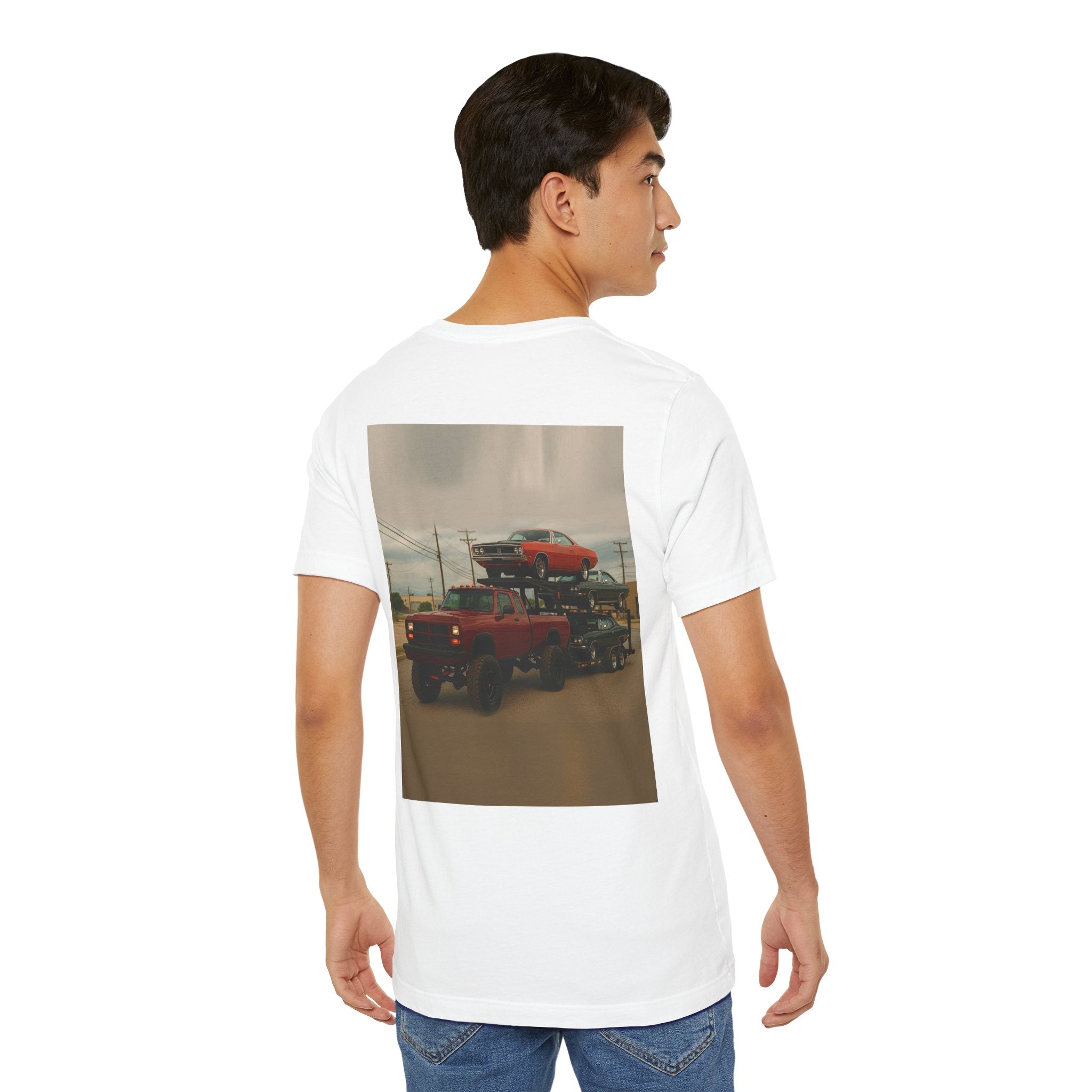 Dream Car Tee - Retro Medium Duty Diesel - Burgundy
