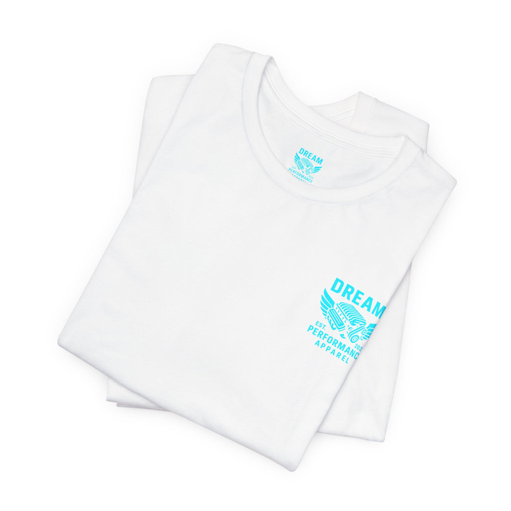 Dream Car Tee - Classic Front Logo - LIght Blue