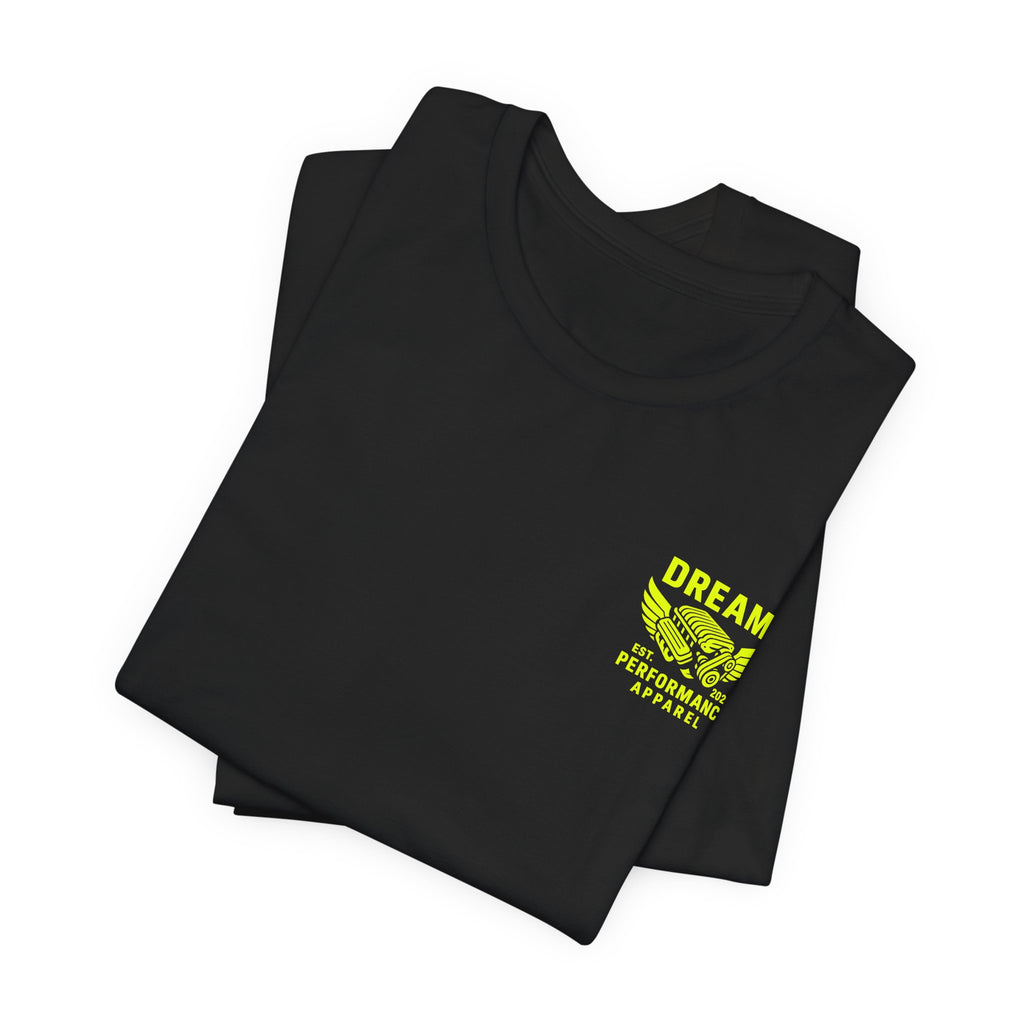 Dream Car Tee - Classic Front Logo - Yellow