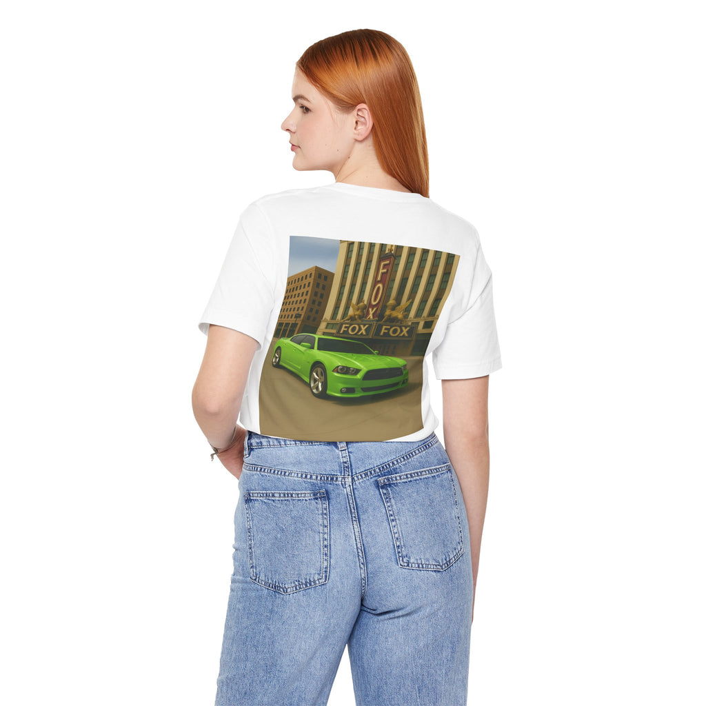 Dream Car Tee - Fox Light & Horsepower Nights - Light Green