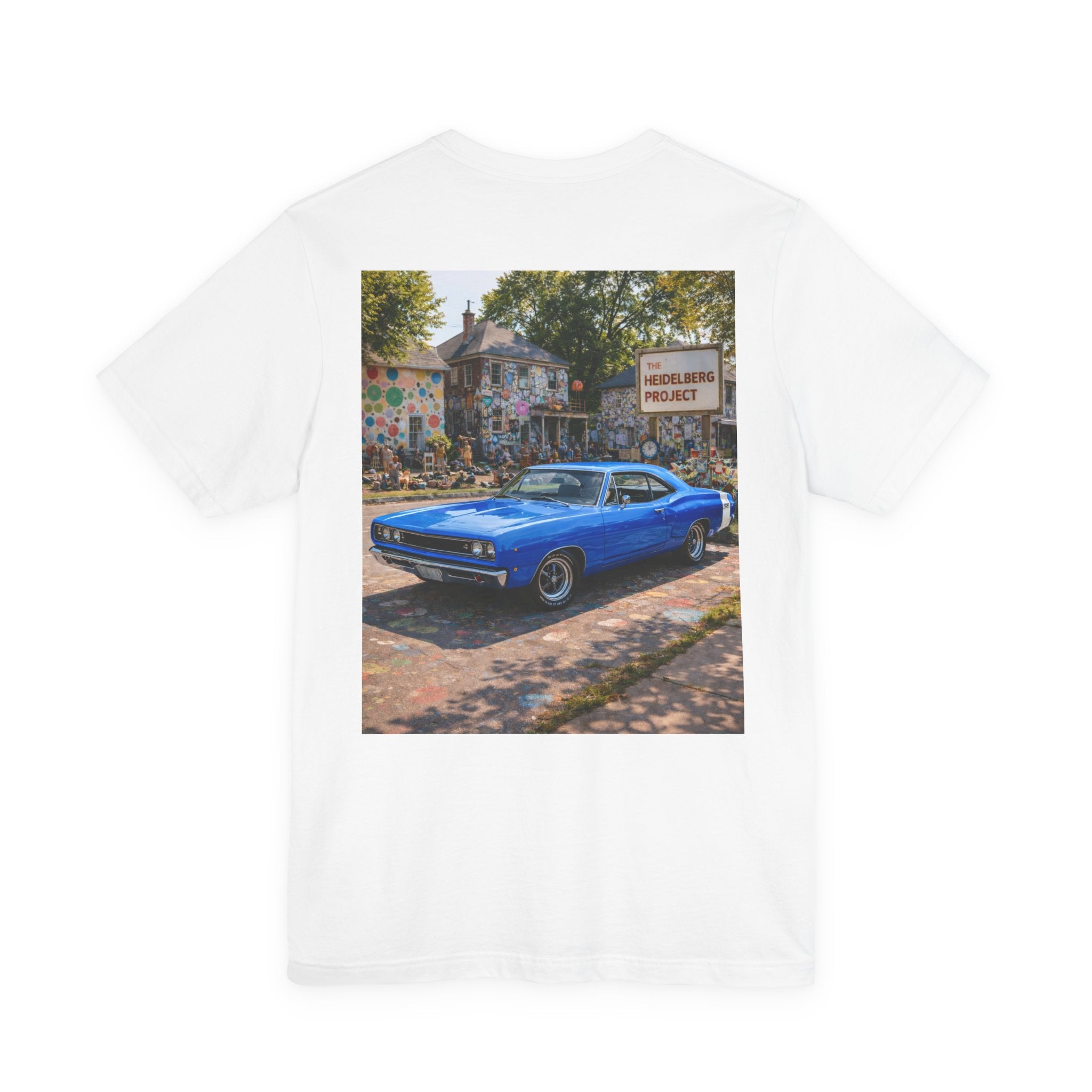 Dream Car Tee - Motor City Mural Machine Blue