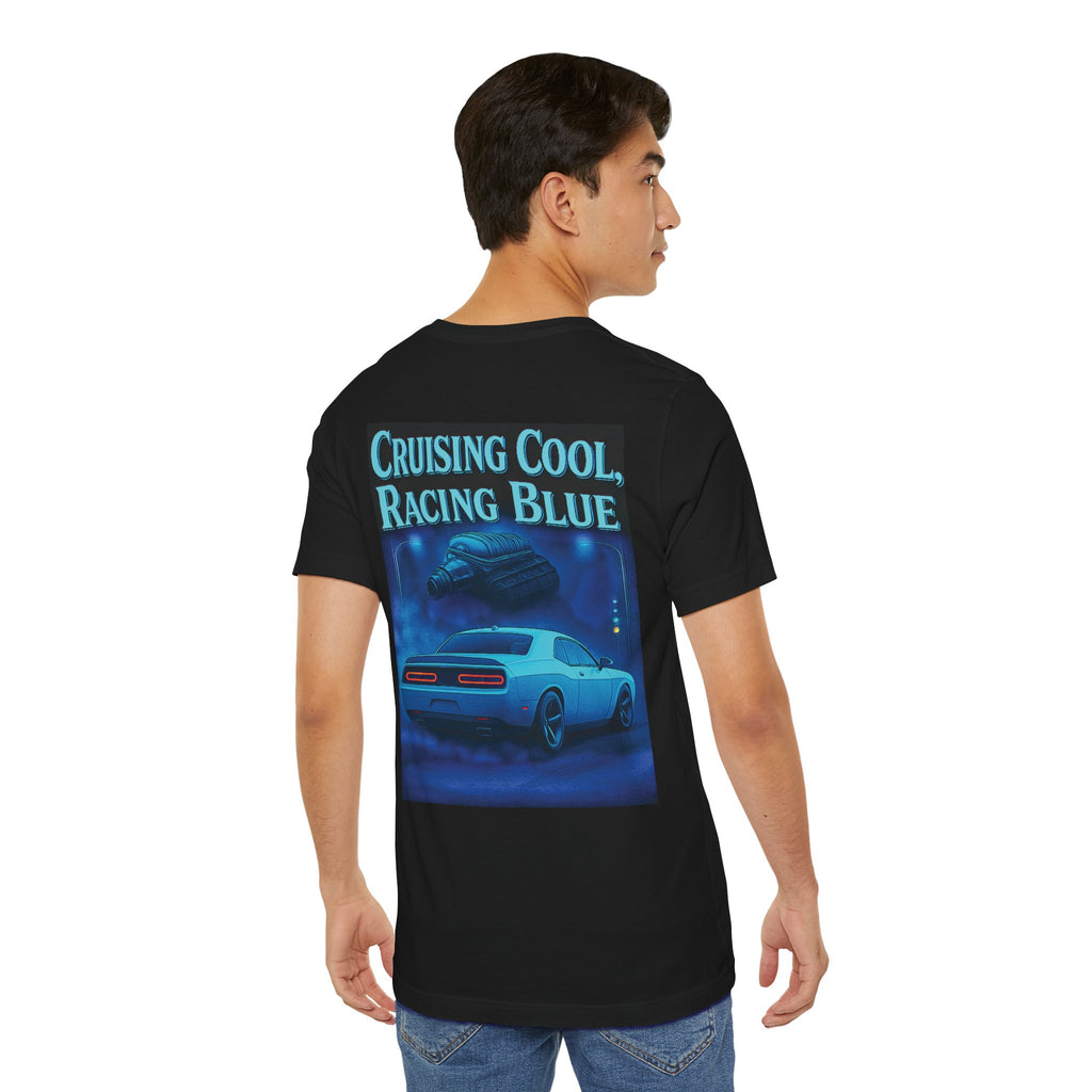 Dream Car Tee - Modern Widebody Coupe - Light Blue