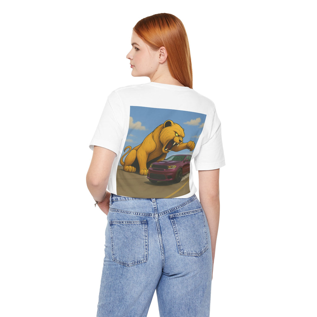 Dream Car Tee – Tiger Chasin Tail Lights  - Purple